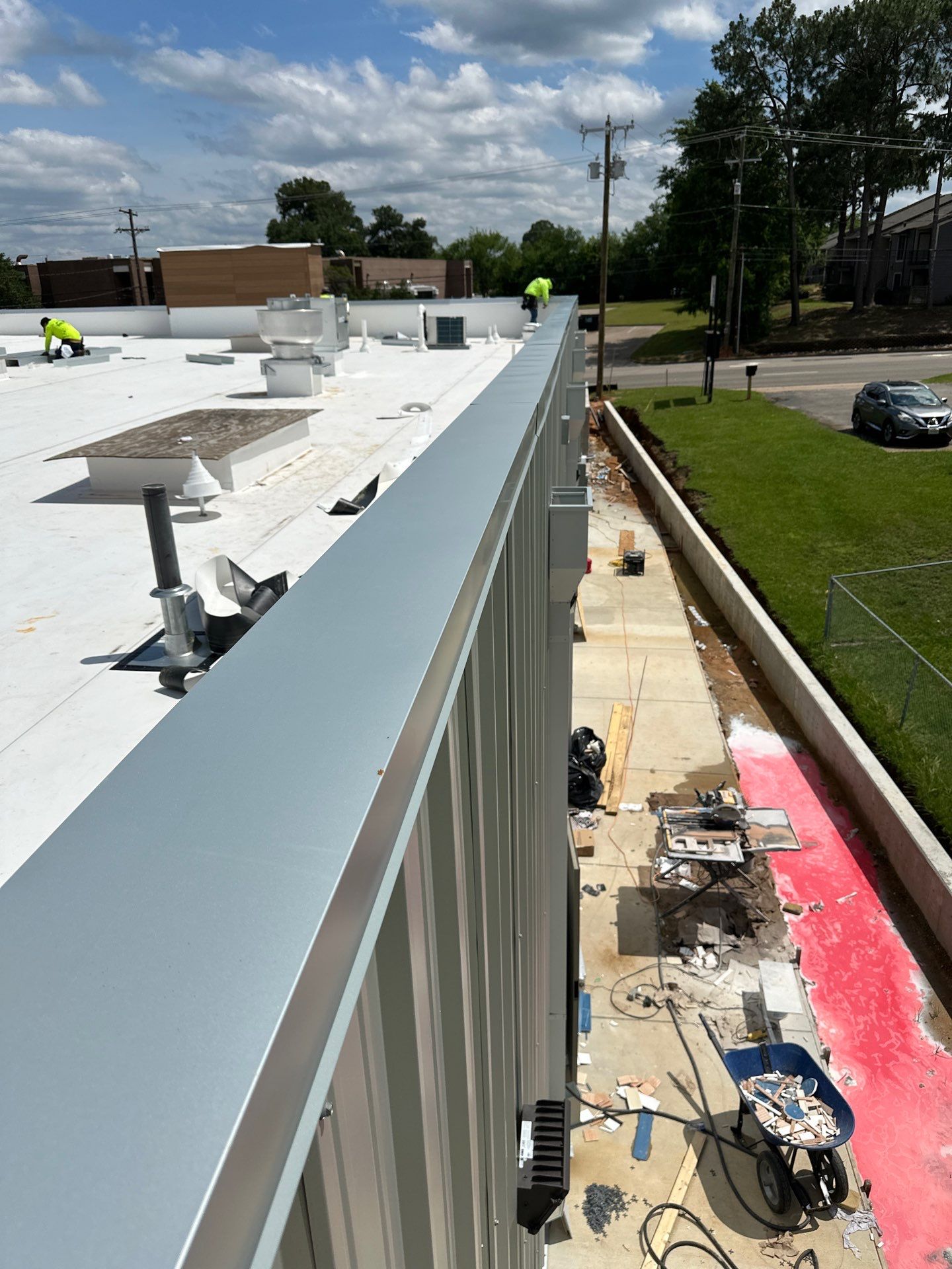 New Build TPO Roof & Metal Wall System – Tyler, TX by All Star Roofing LLC