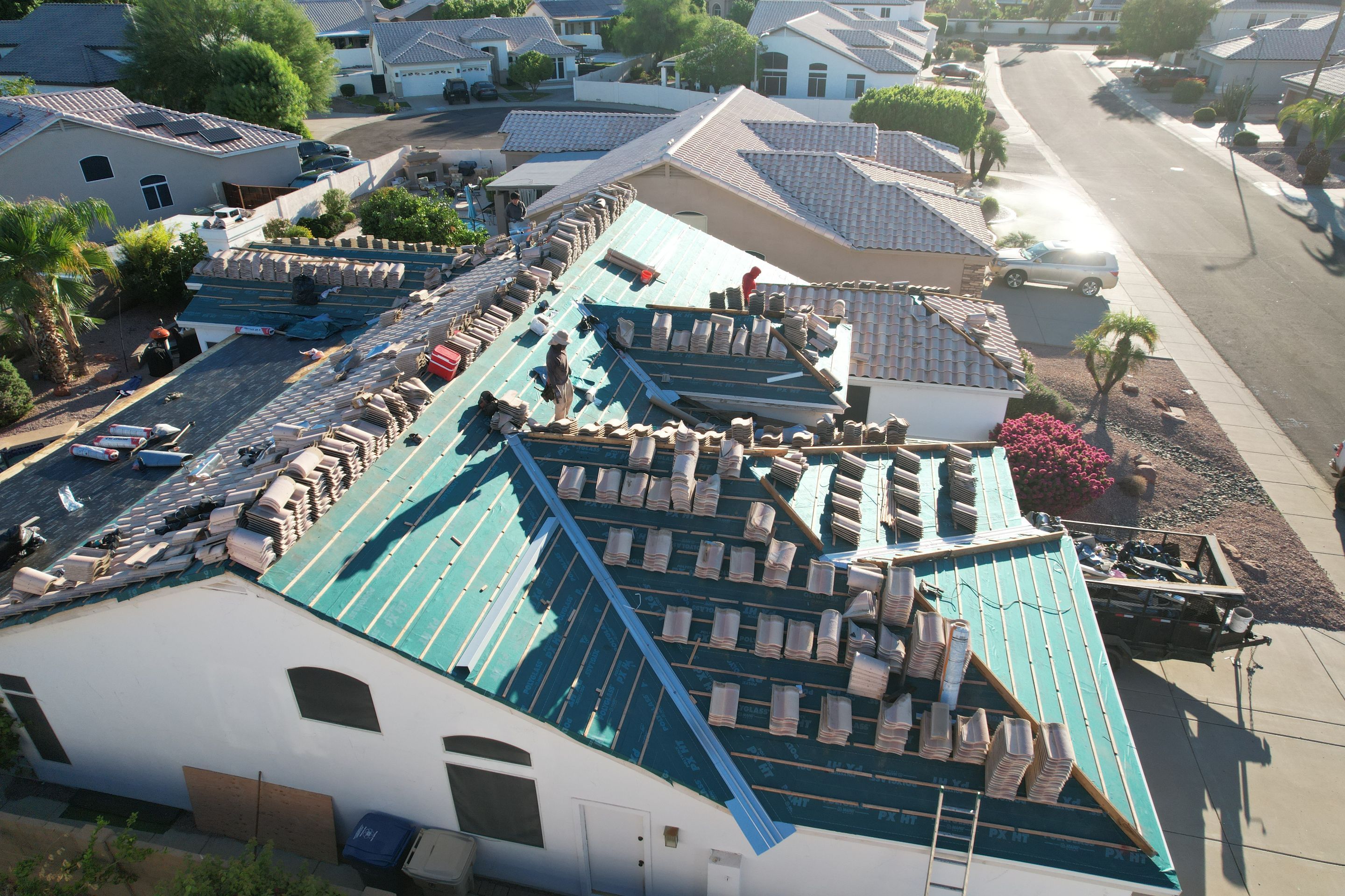 Project in Glendale, AZ by Showtime Roofing & Coatings LLC