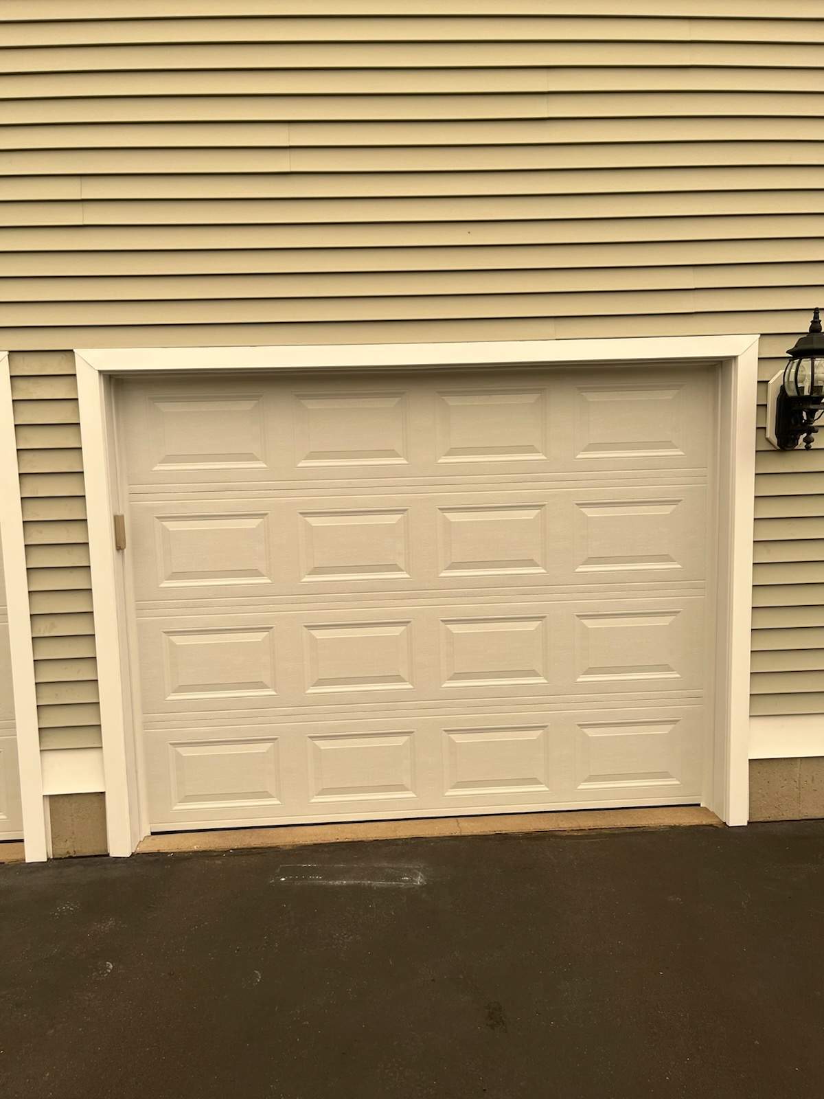 : Garage Door Installation Using Amarr Olympus Garage Door by DiGiorgi Roofing and Siding Inc