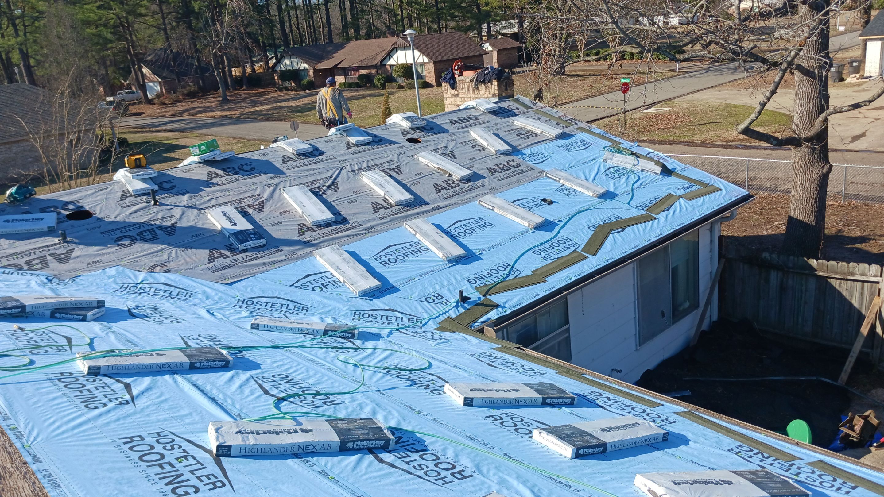 Residential Roofing Installation in Idabel, Oklahoma by Hostetler Roofing