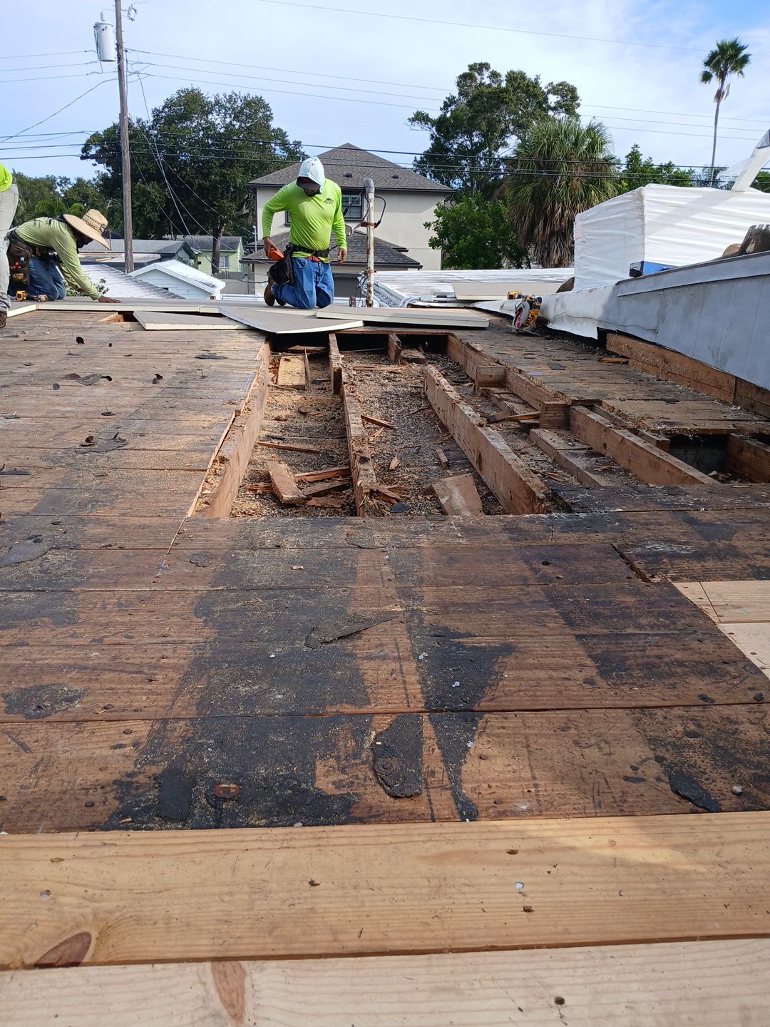 Project in St. Petersburg 33703 by Mitchell Roofing Company LLC