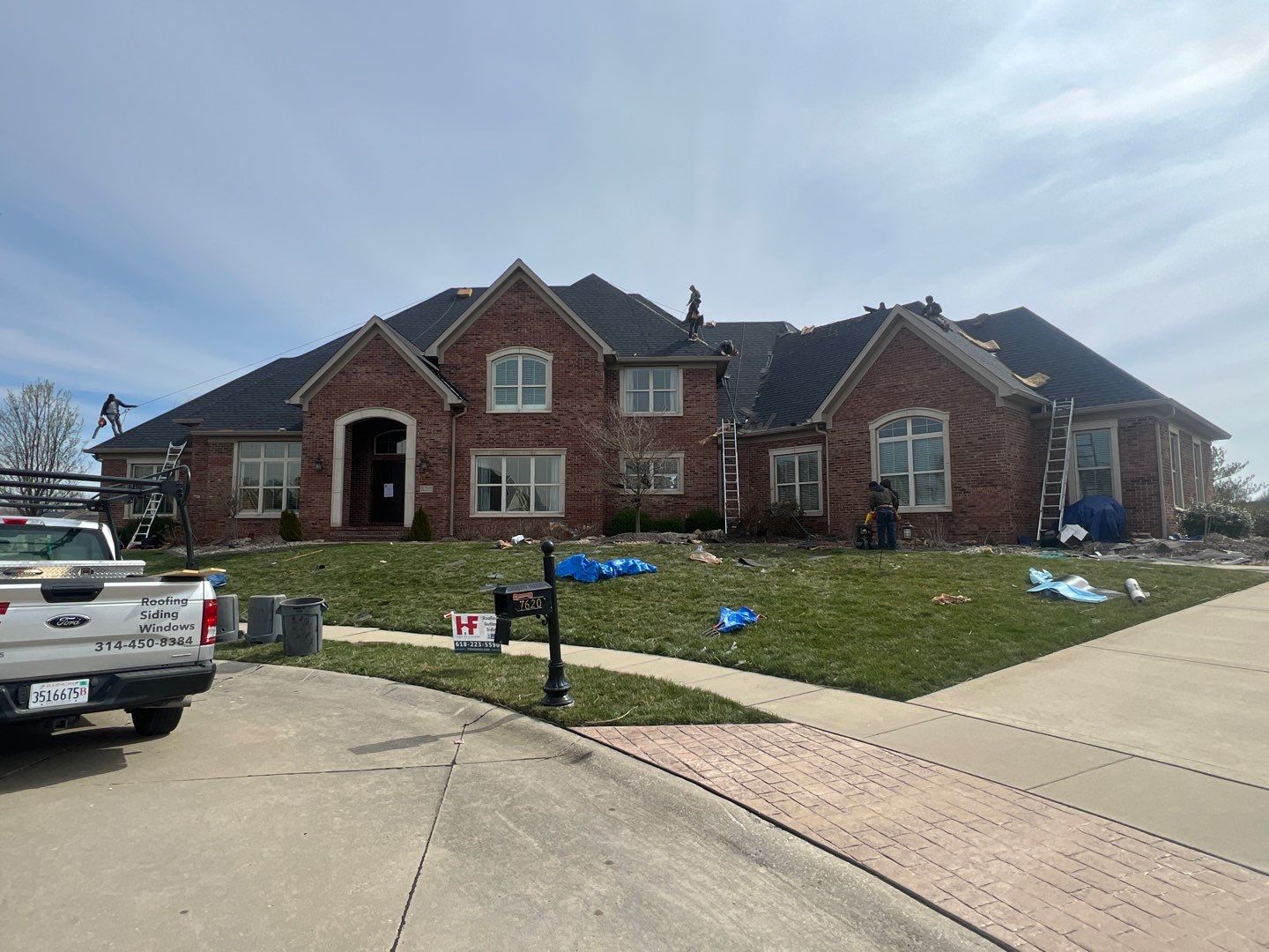 Complete Roof Installation  by H&F Exteriors