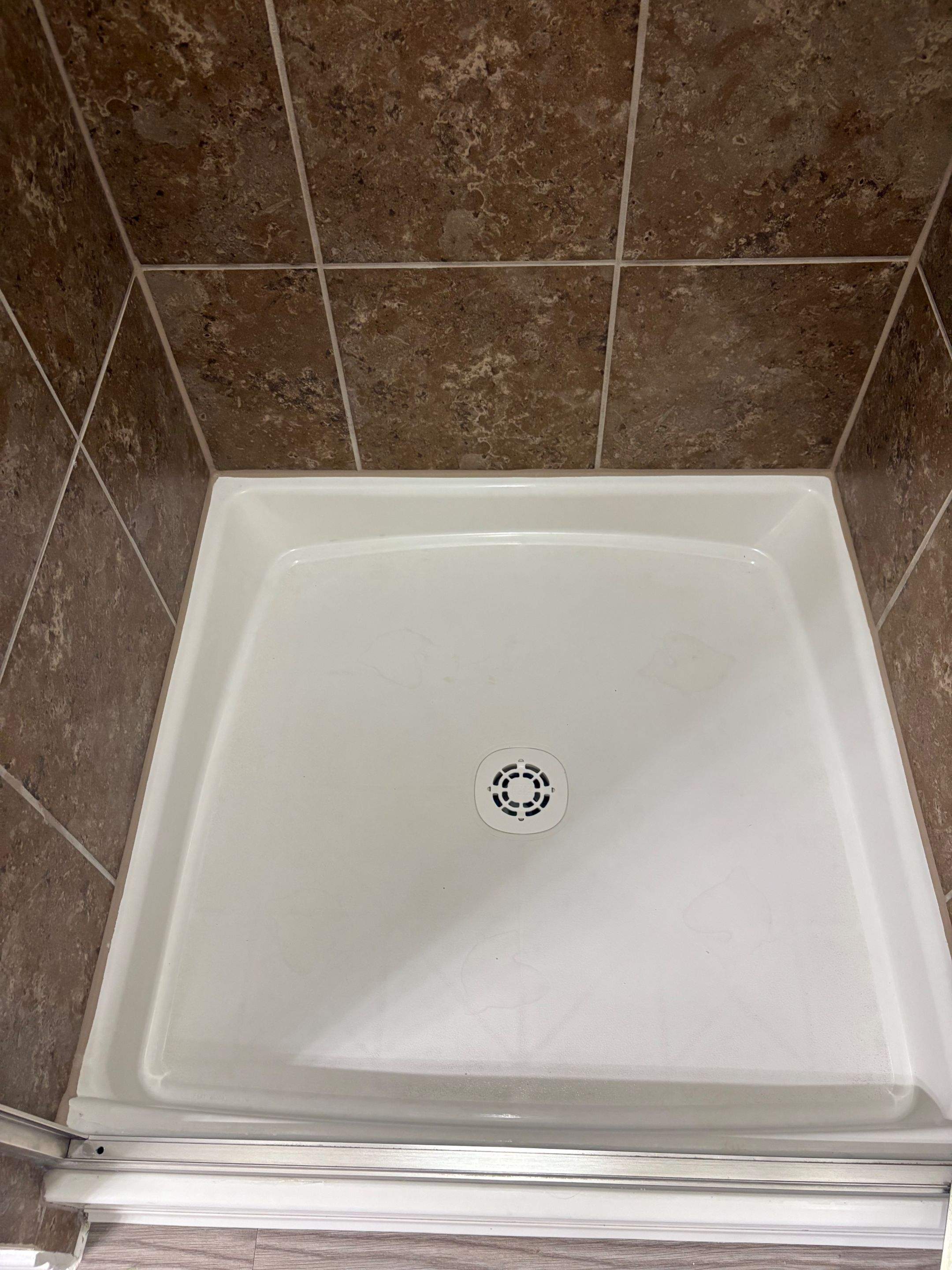 Shower Pan Refinishing by Surface Experts - Cypress / North Katy