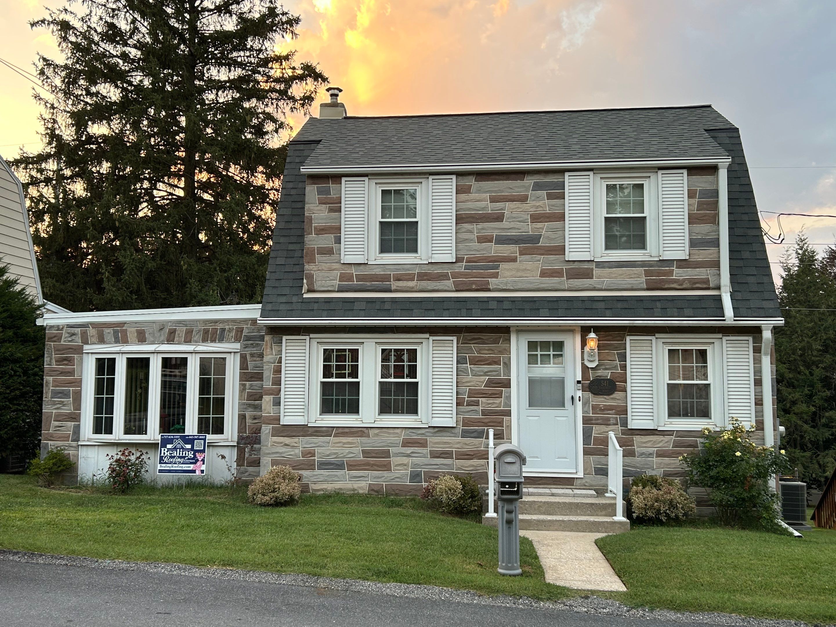 Estate Gray Roof Replacement with Platinum Protection in York, Pennsylvania by Bealing Roofing & Exteriors