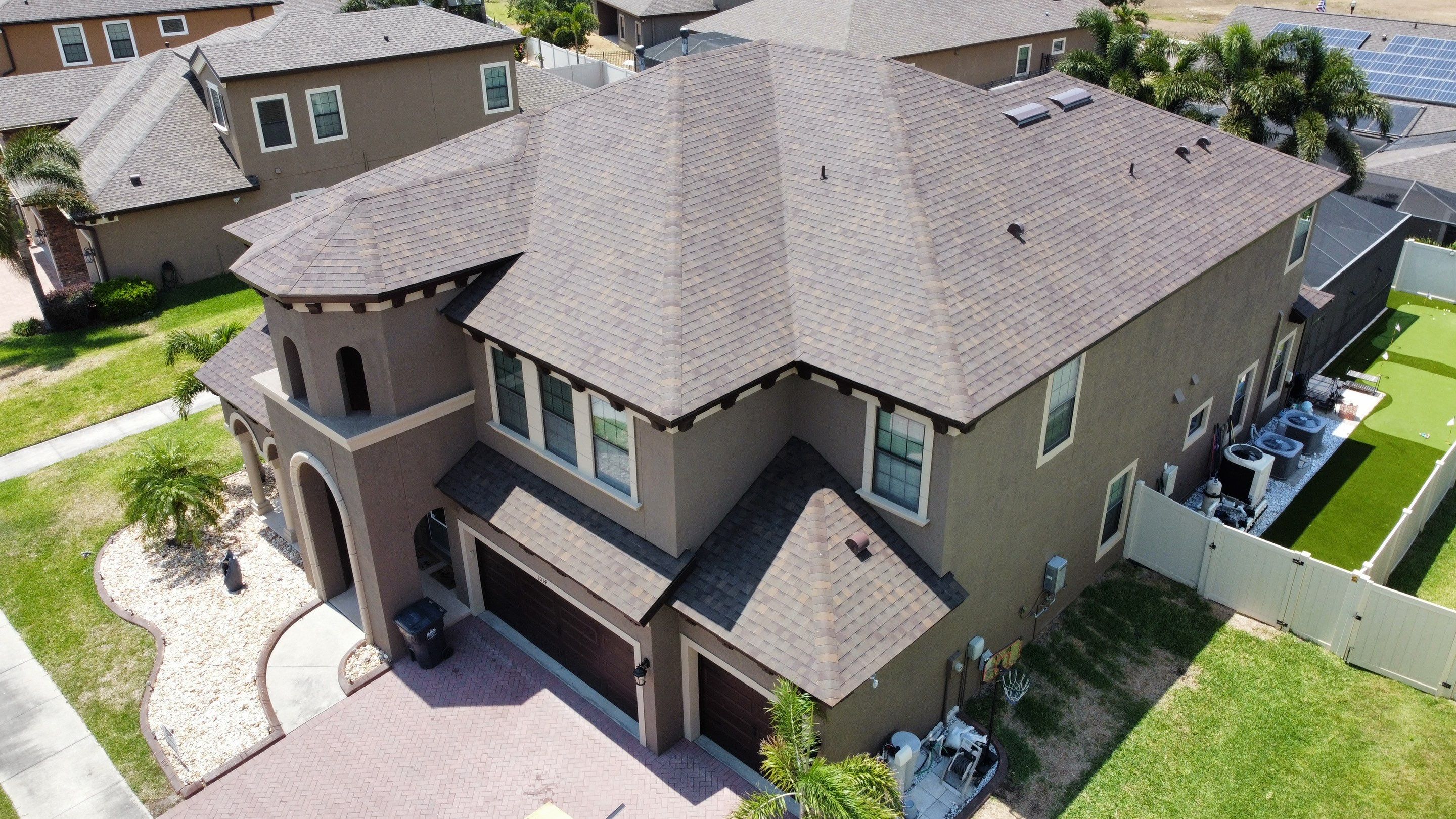 Roof Replacement in Brandon, FL. by Steadfast Roofing