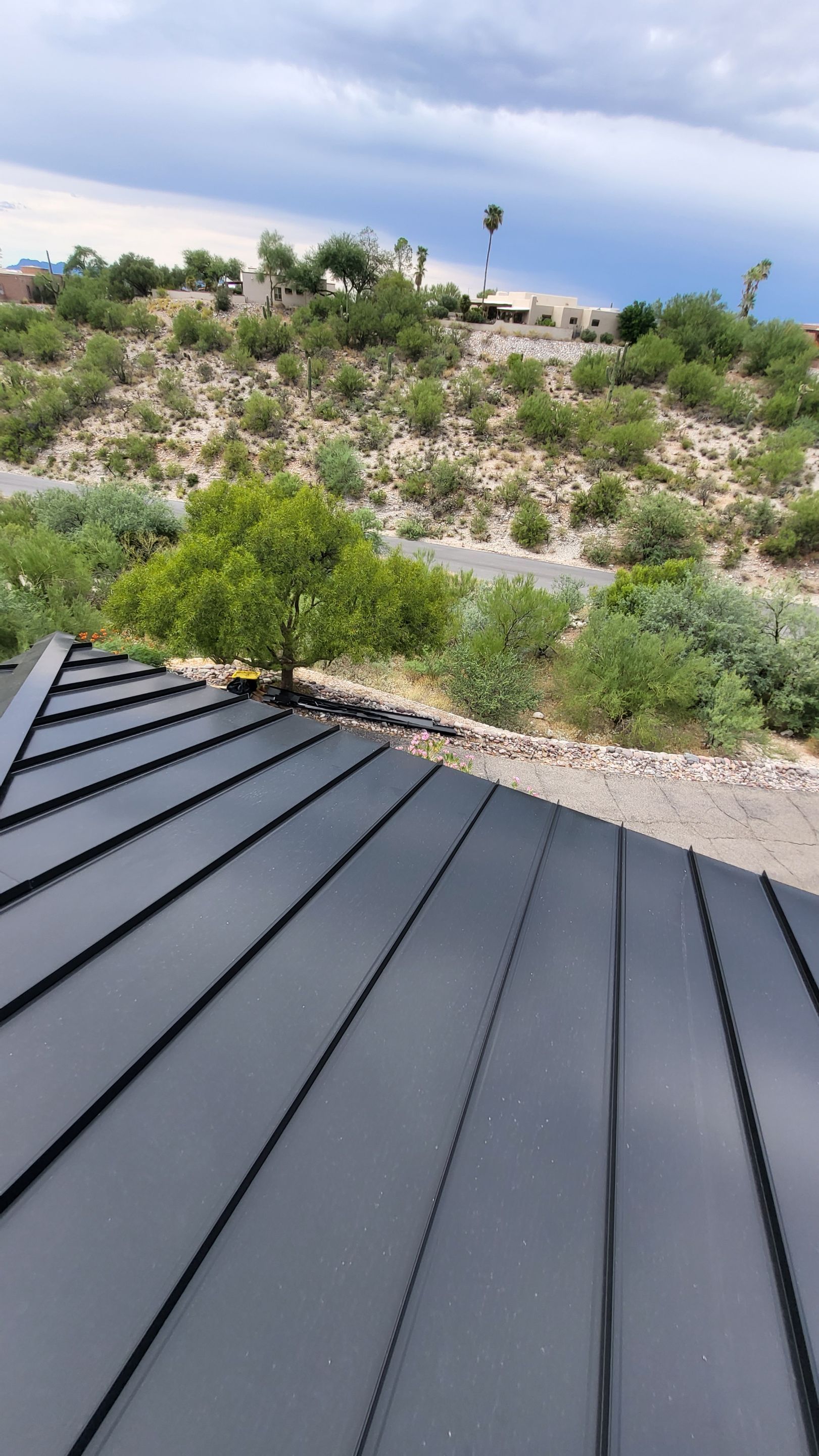 Black Standing Seam by Reimagine Roofing