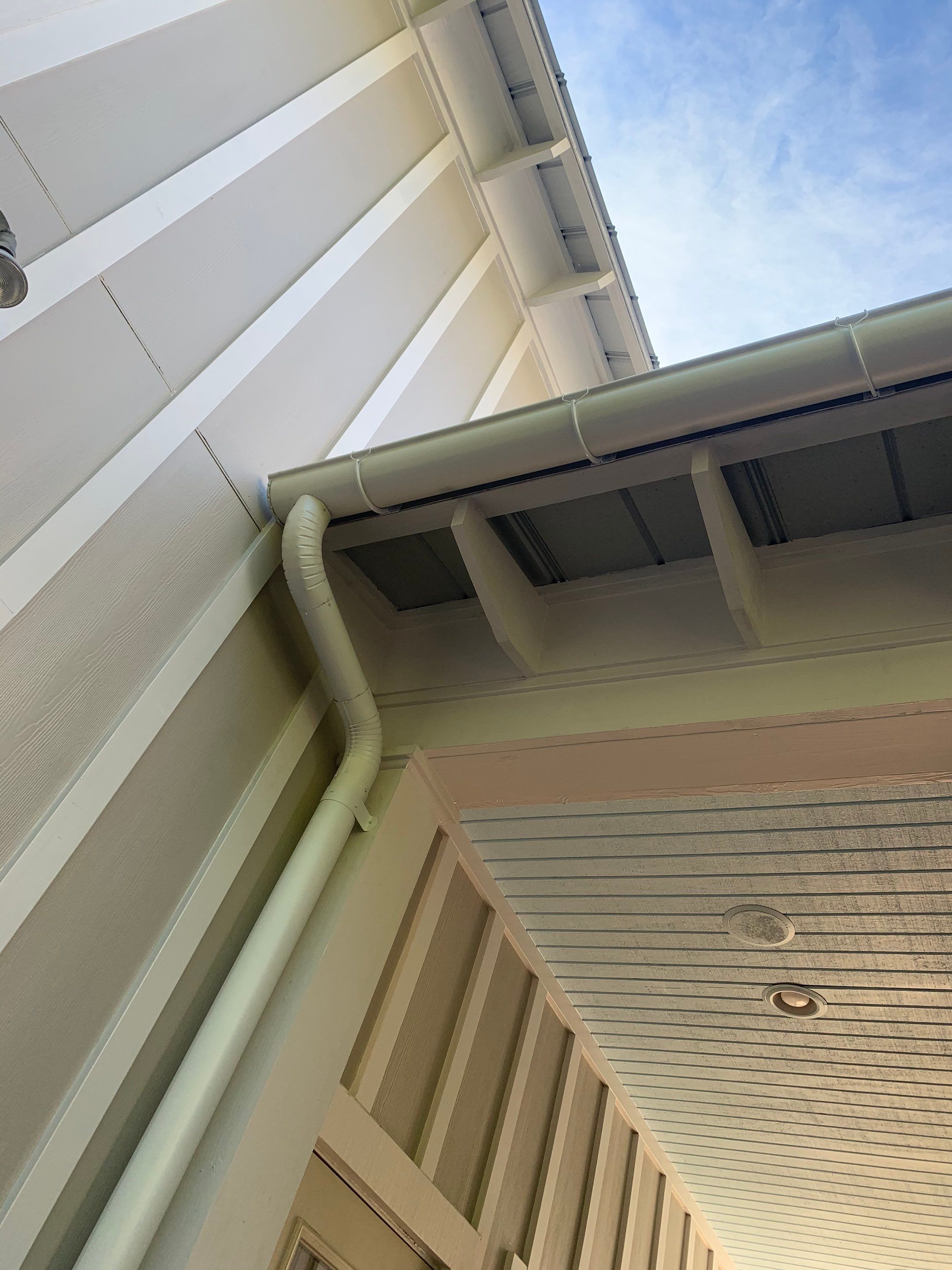 Half Round Gutter Installation with LeafBlaster Pro Gutter Guards by Gutter Professors