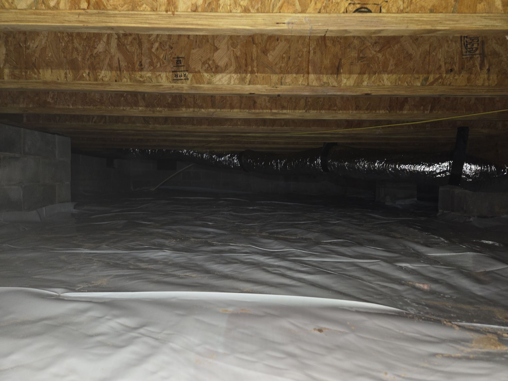 Project in Yorktown by Patriot Crawl Space Repairs