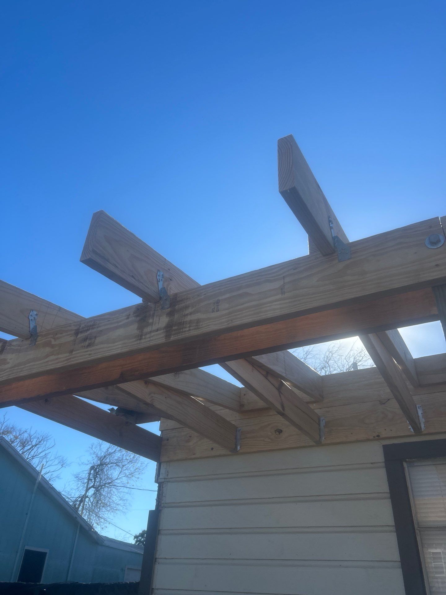 Over Engineered Patio by Bayfront Roofing and Construction
