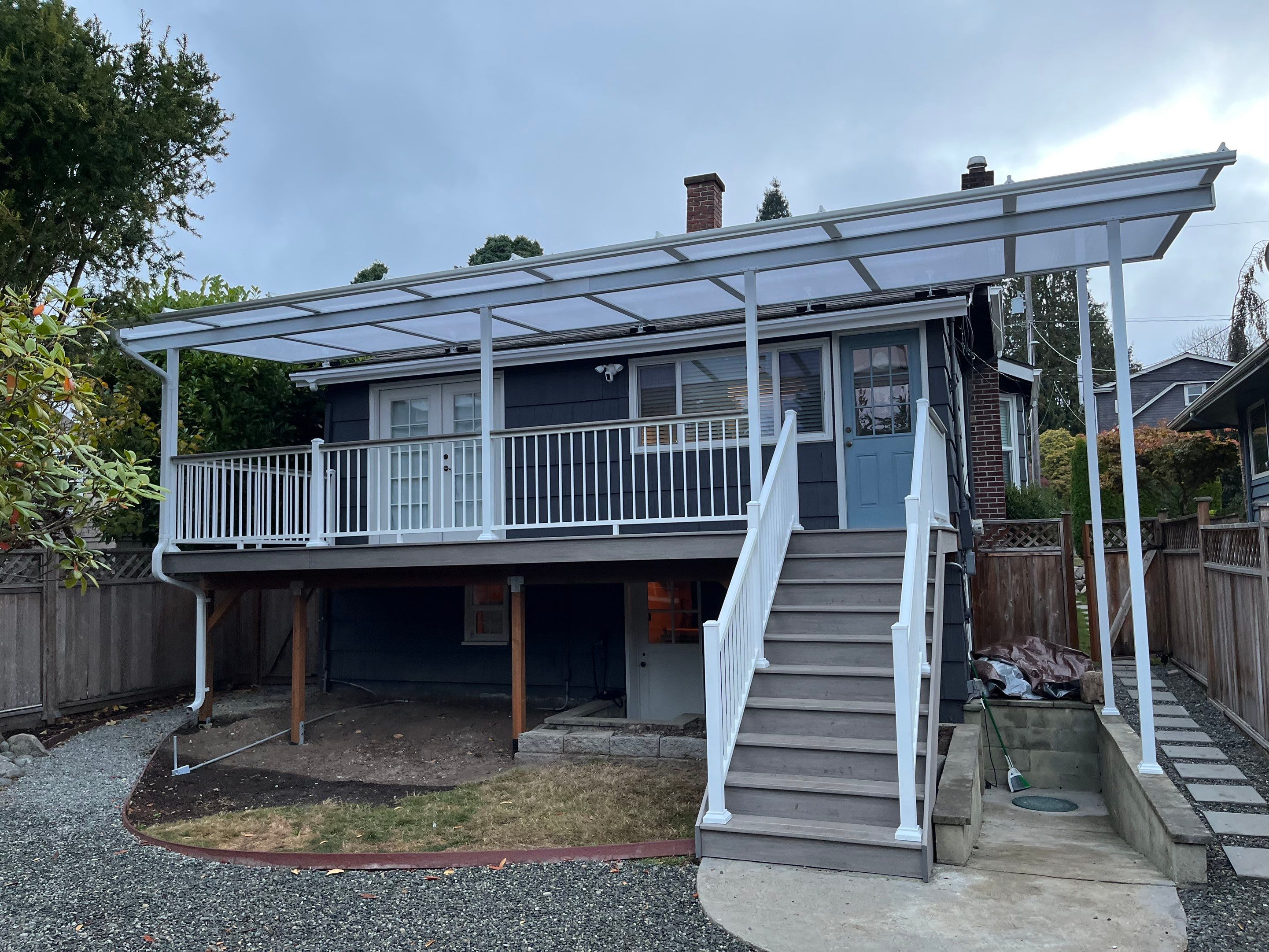 Azek Coastline Deck by Alki deck builders 
