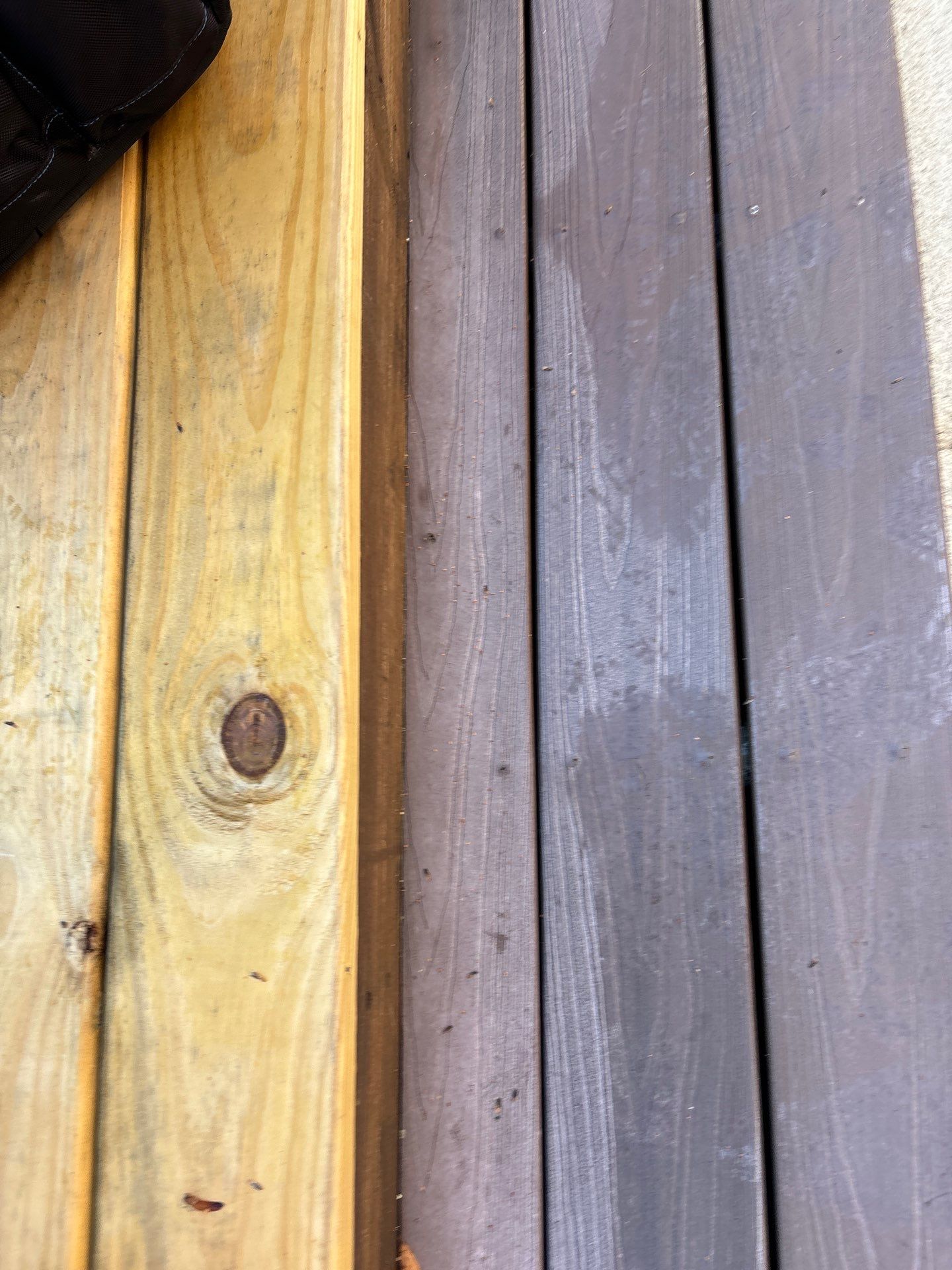 Weathered Deck using Wood Sealant by DuraSeal