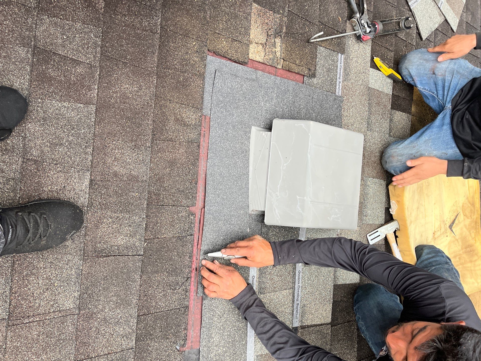 Residential Roofing Repair using Owen's Corning Duration (Lifetime) Shingles by Roof Repair Company