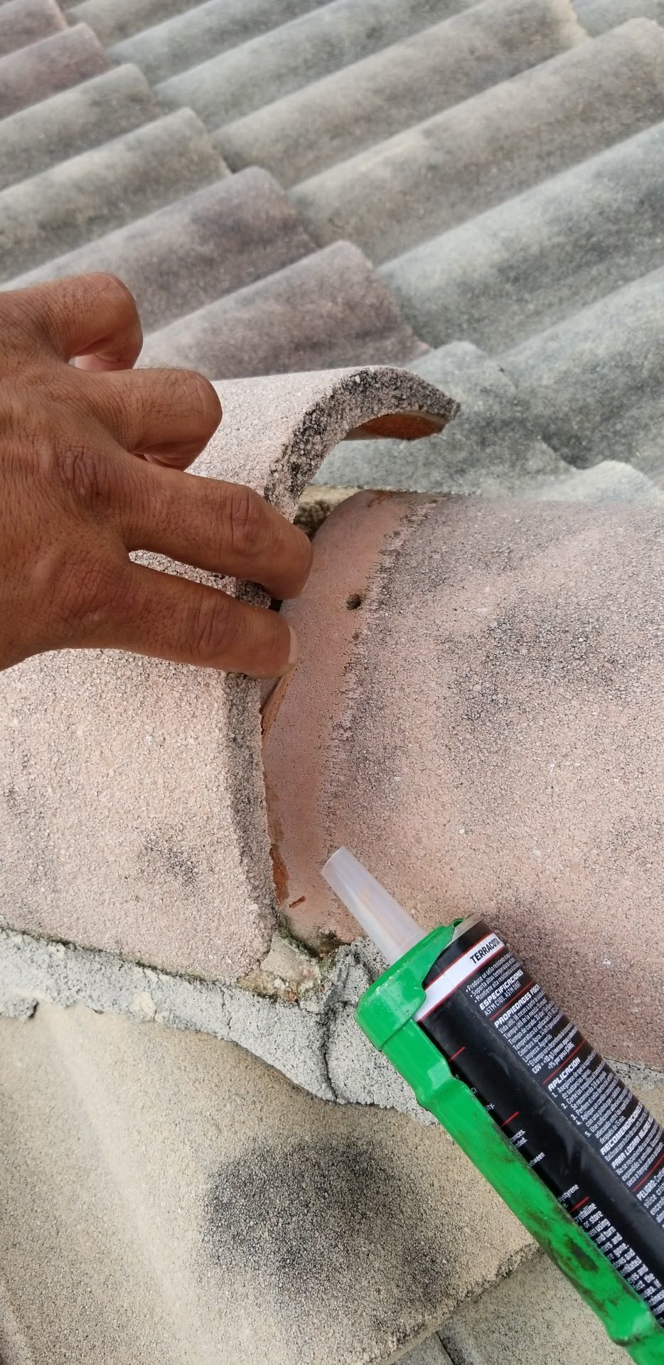 Concrete Tile Roof Repair using Concrete Roof Tile by Aastro Roofing