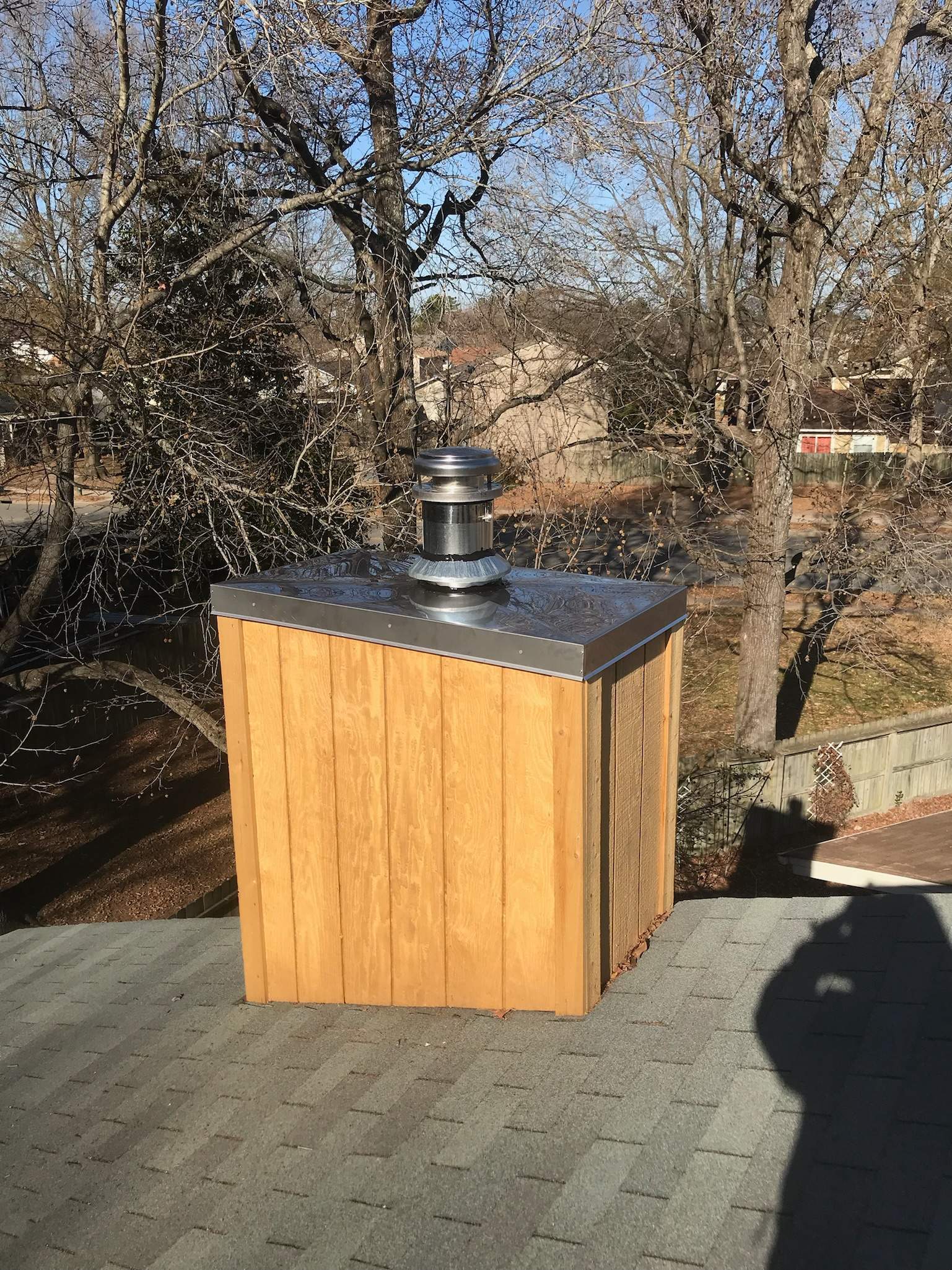 Chase cover and cap vb by Premier Chimney and Roofing