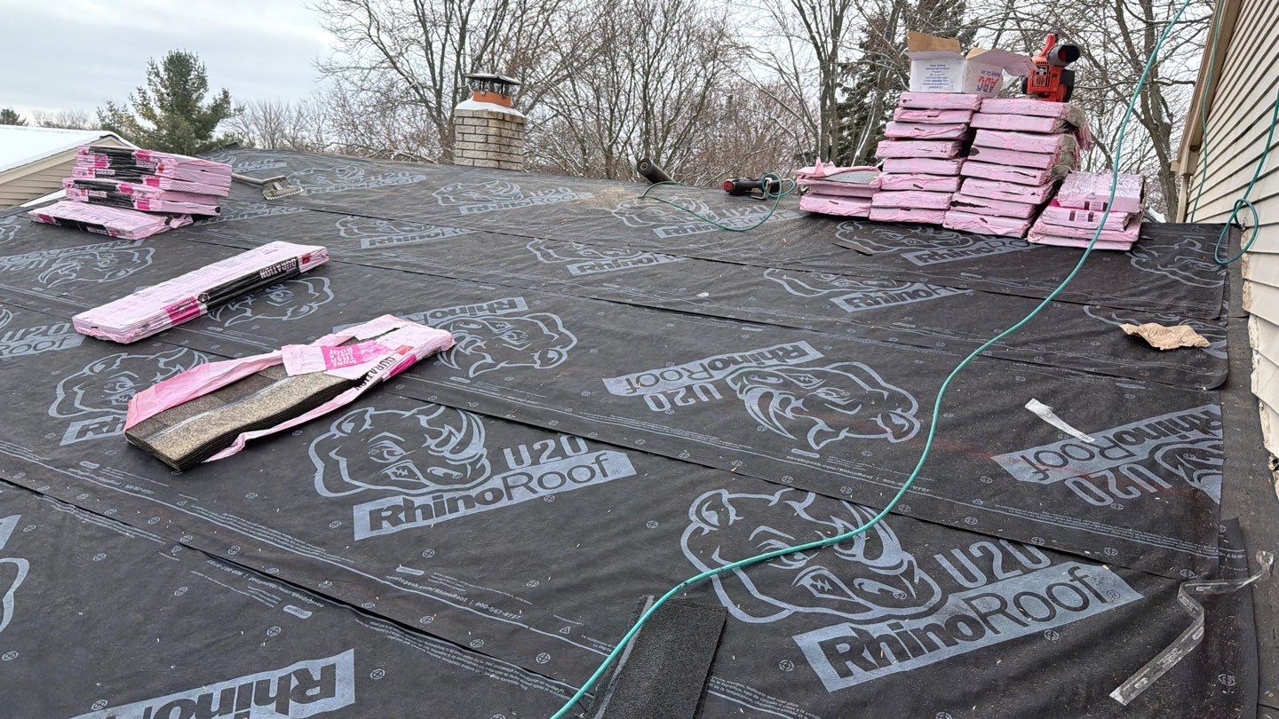 Roof Replacement using Owens Corning Driftwood by 180 Contractors