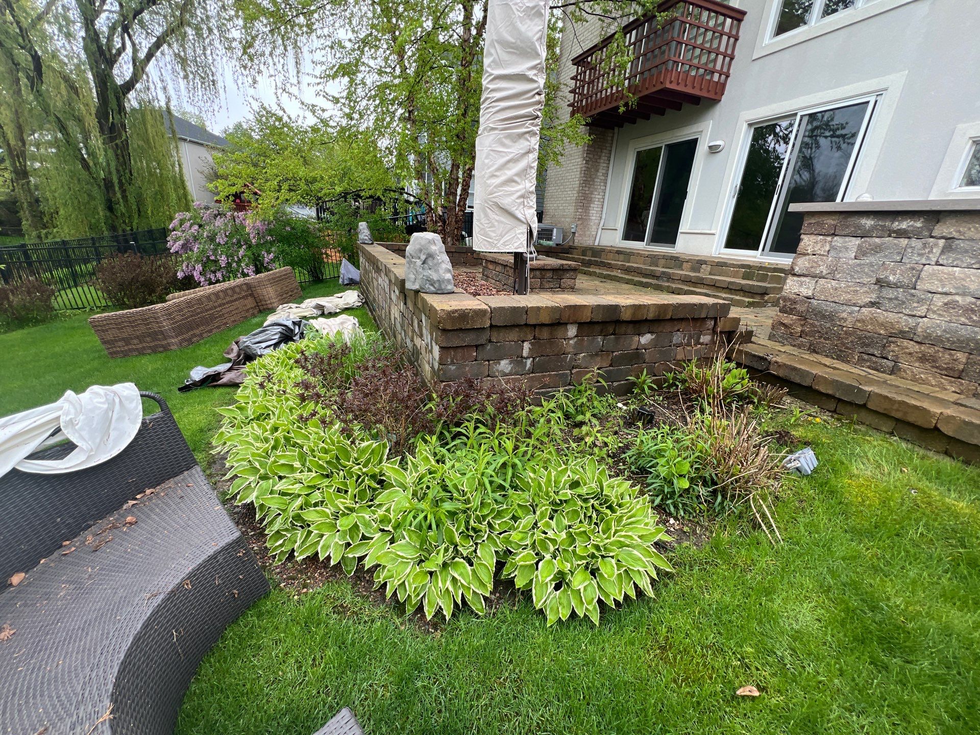dryvit using Algaecide, soft wash soap by Northern Power Washing LLC.