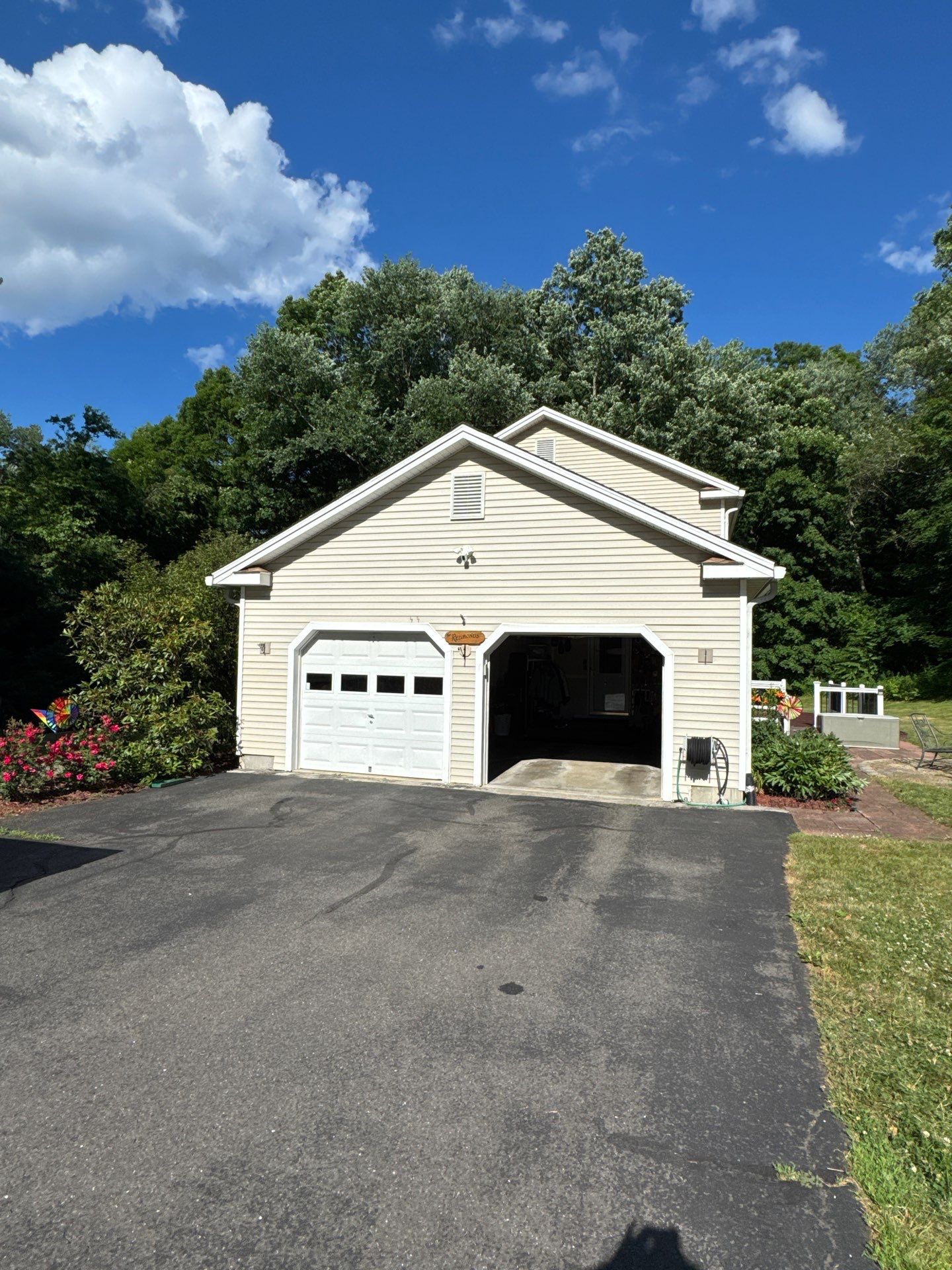 Brand new roof in Naugatuck, CT by DiGiorgi Roofing and Siding Inc
