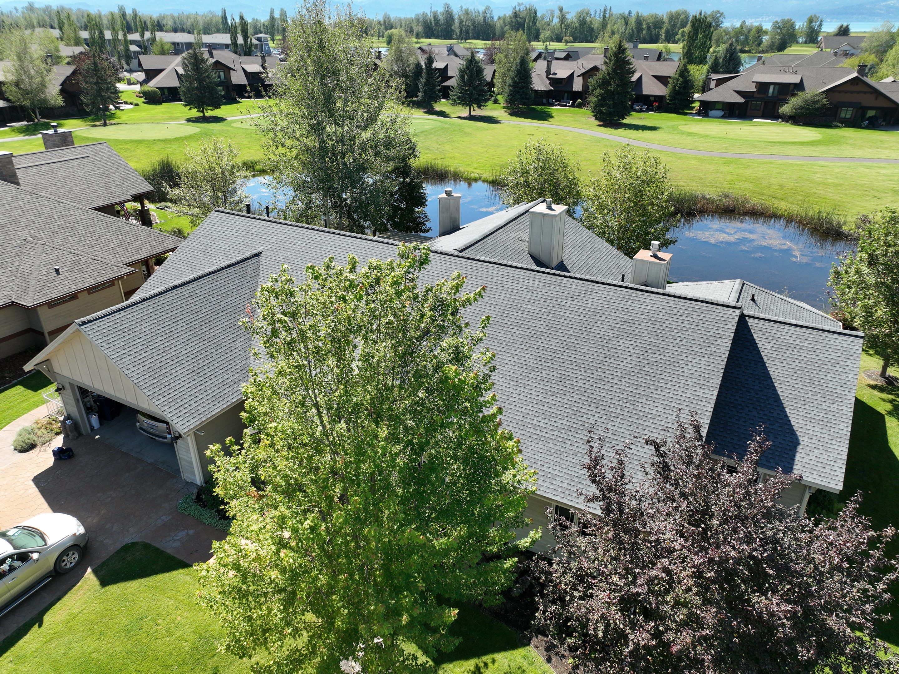 GAF Timberline HDZ - Pewter Gray by Montana Roofing Solutions