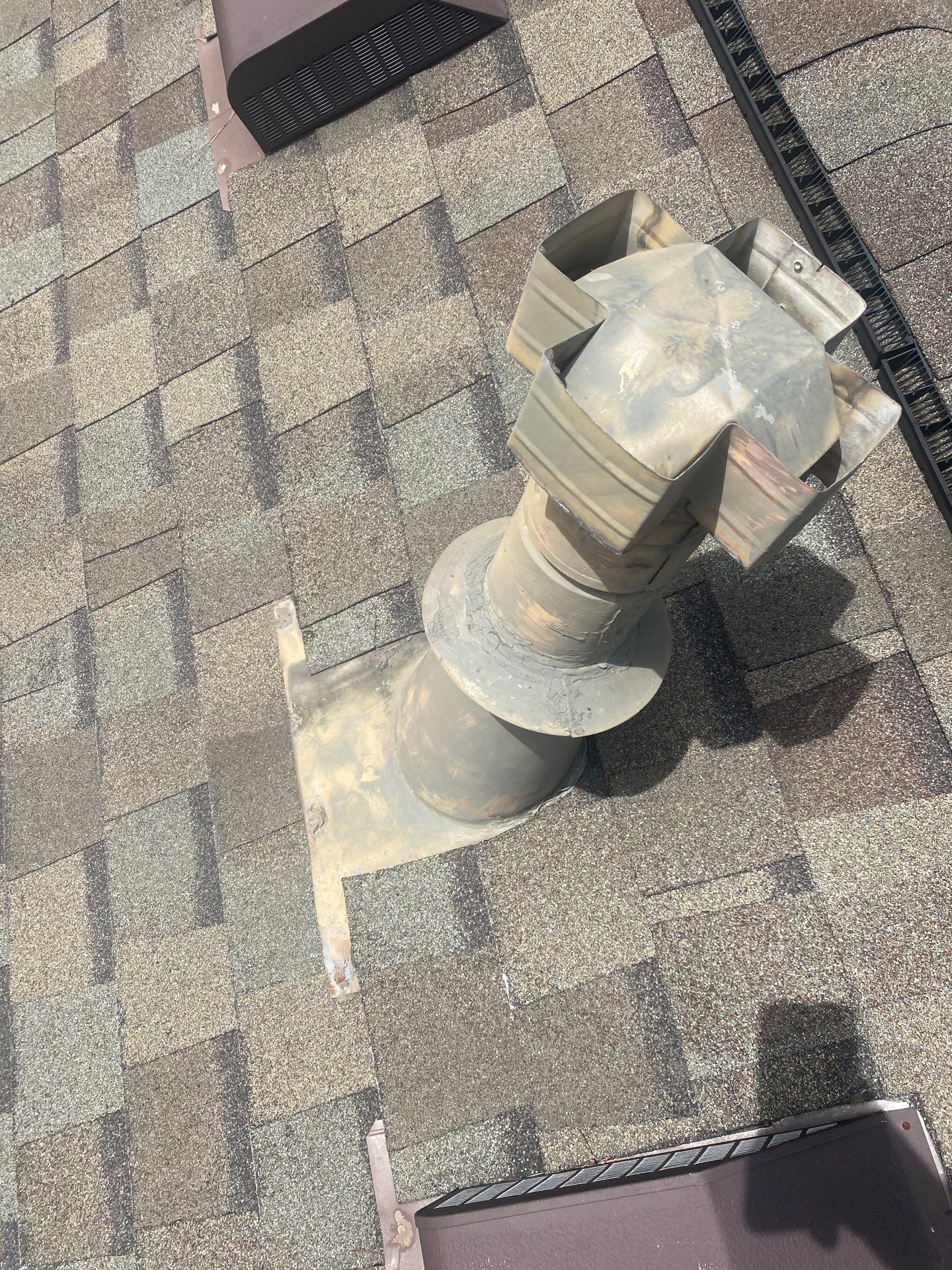 Hail Damage using Owen's Corning Duration (Lifetime) Shingles by Roof Repair Company