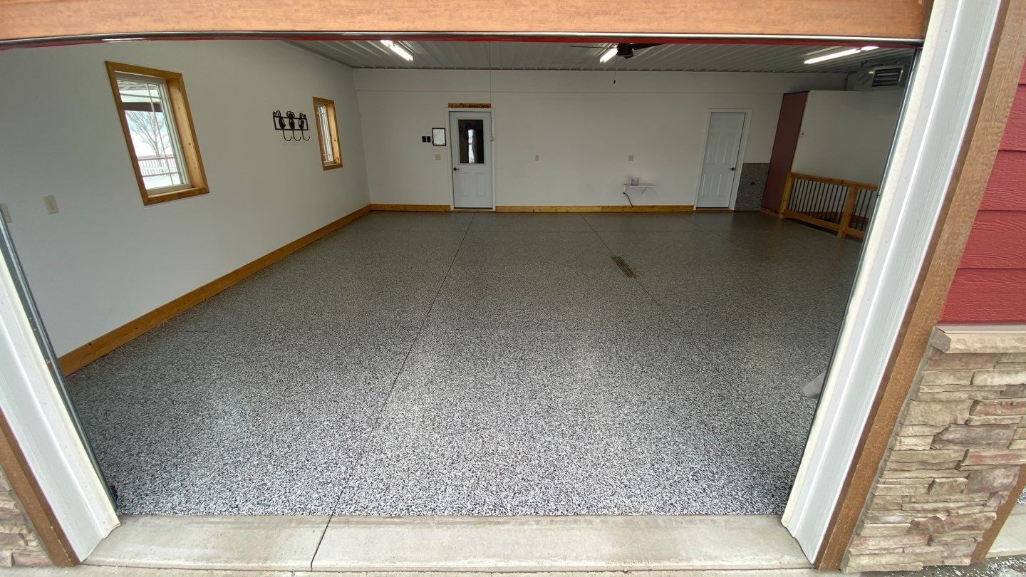 Garage using Domino  by Select Painting, Coatings & Garage Cabinets