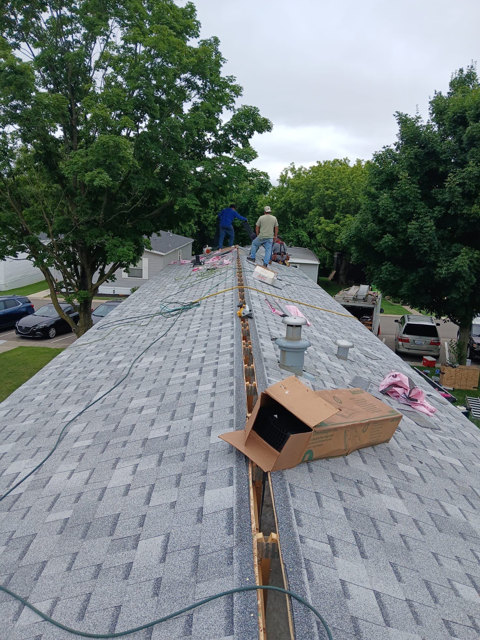 Roof Replacement using Owens Corning Sierra Gray by 180 Contractors