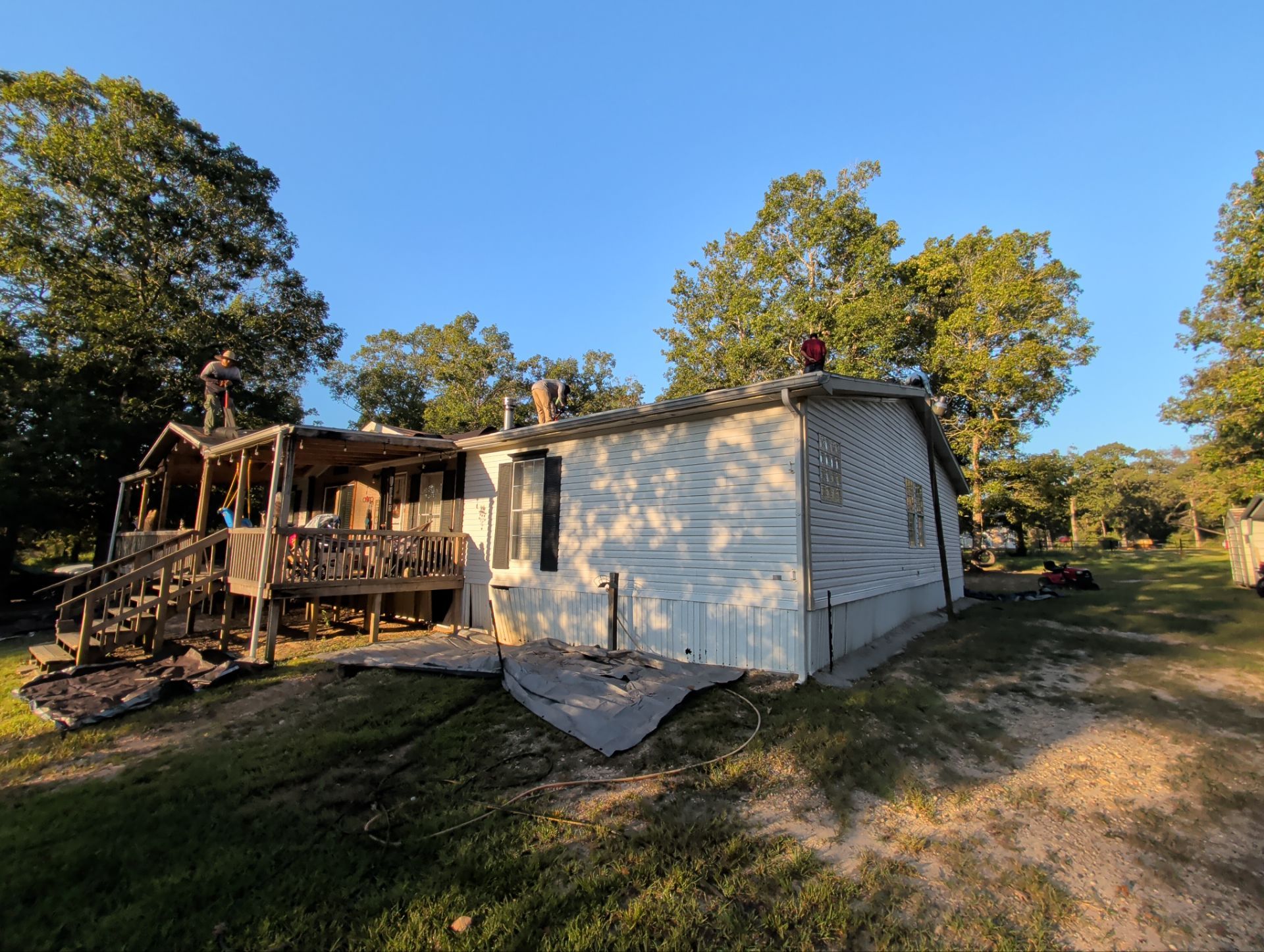 Project in Conroe by Roof Guard And Construction