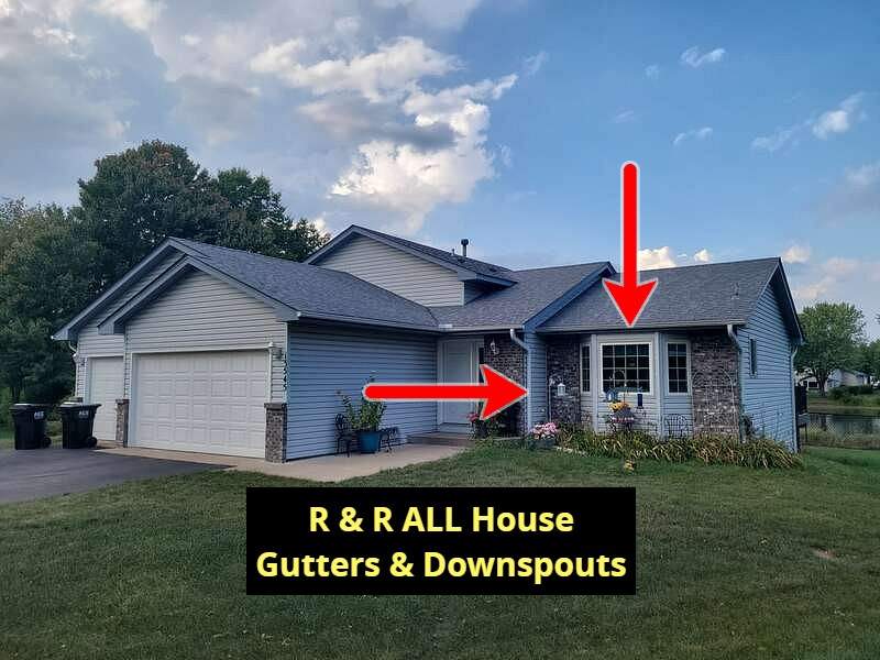 5" Gutters in Hugo by Next Level Seamless Gutters / Exteriors Inc.