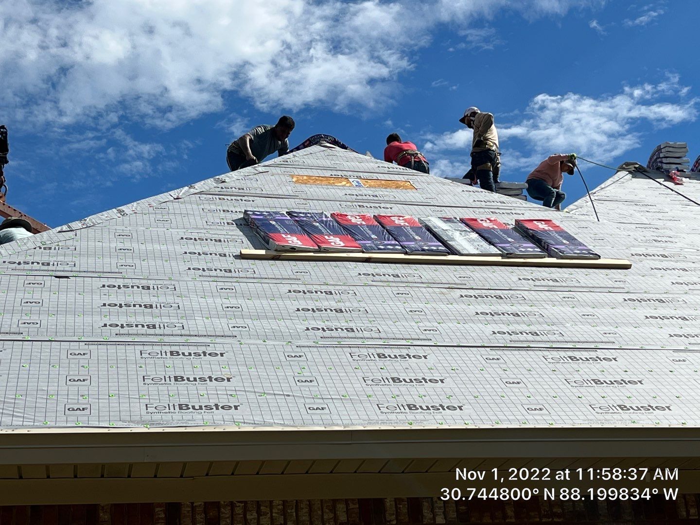 Residential Roofing Installation using Roof Replacement by American Roofing & Construction LLC