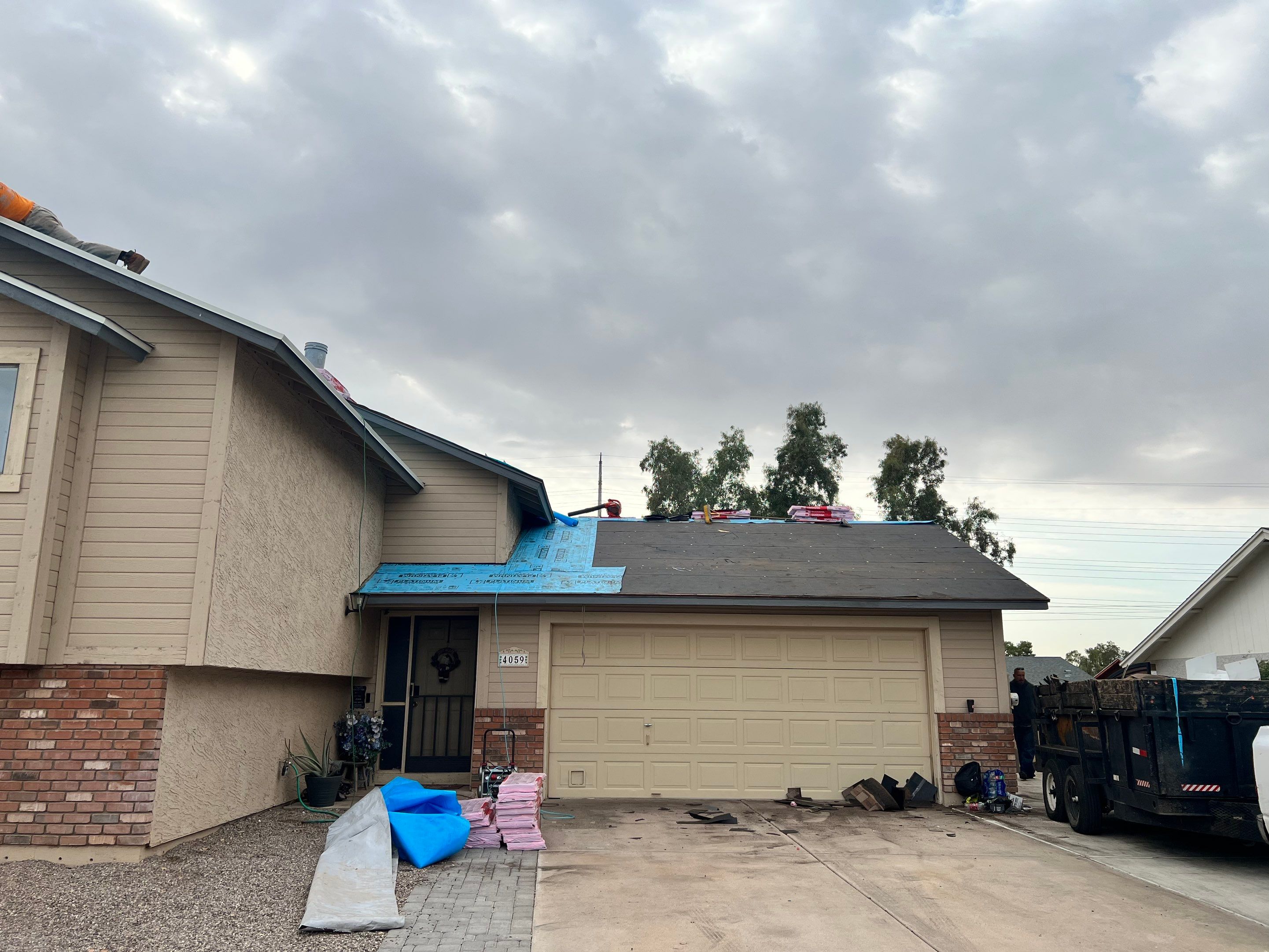 Anne's Full Re-Roof + Shed by All Storm Roofing & Construction
