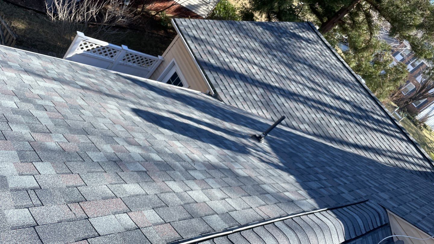 Burke Certainteed Landmark Pro MD Colonial Slate New Roof Installation by RM Banning, Inc.