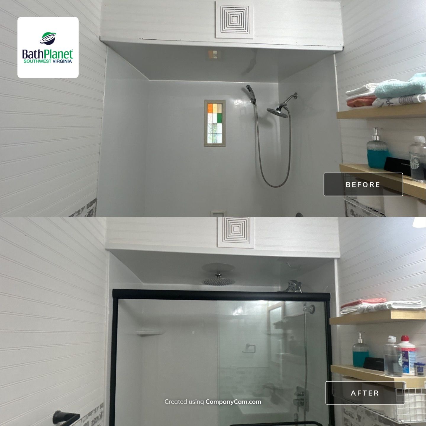 Tub to Shower by BathPlanet SW Virginia