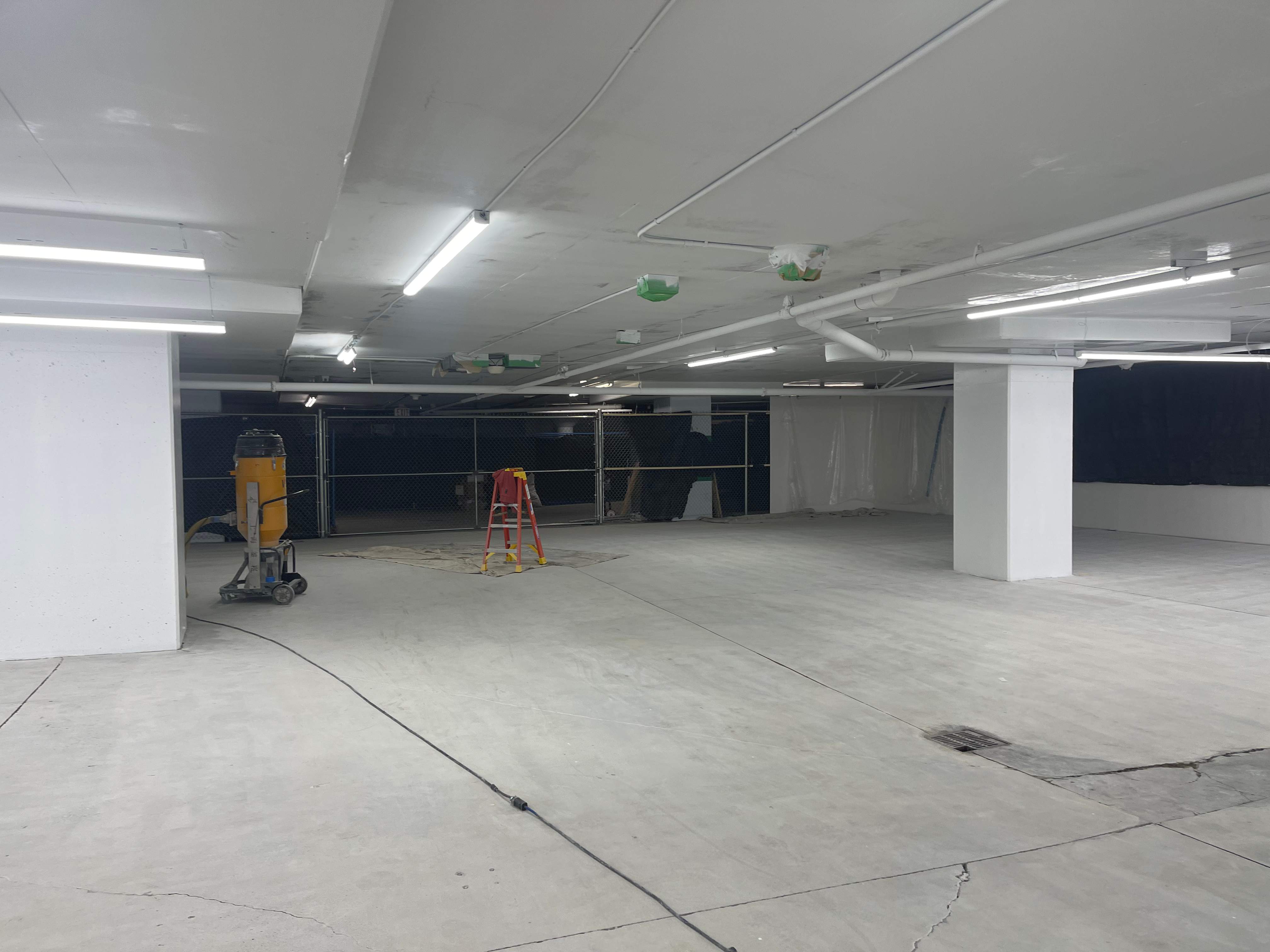 Commercial Ceiling Painting – Downtown Location by YVR Construction Group