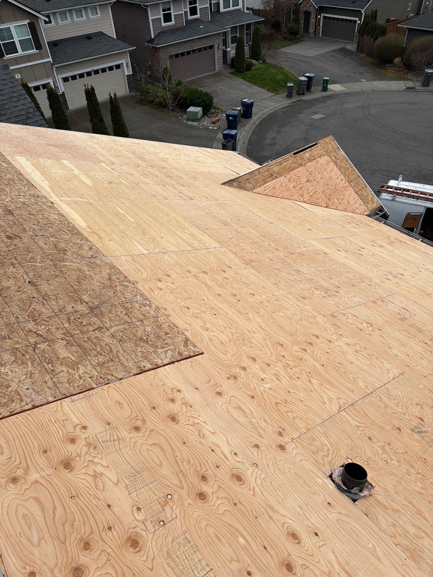 Residential Roofing Installation using GAF HDZ Shingles by Roofing Formula LLC
