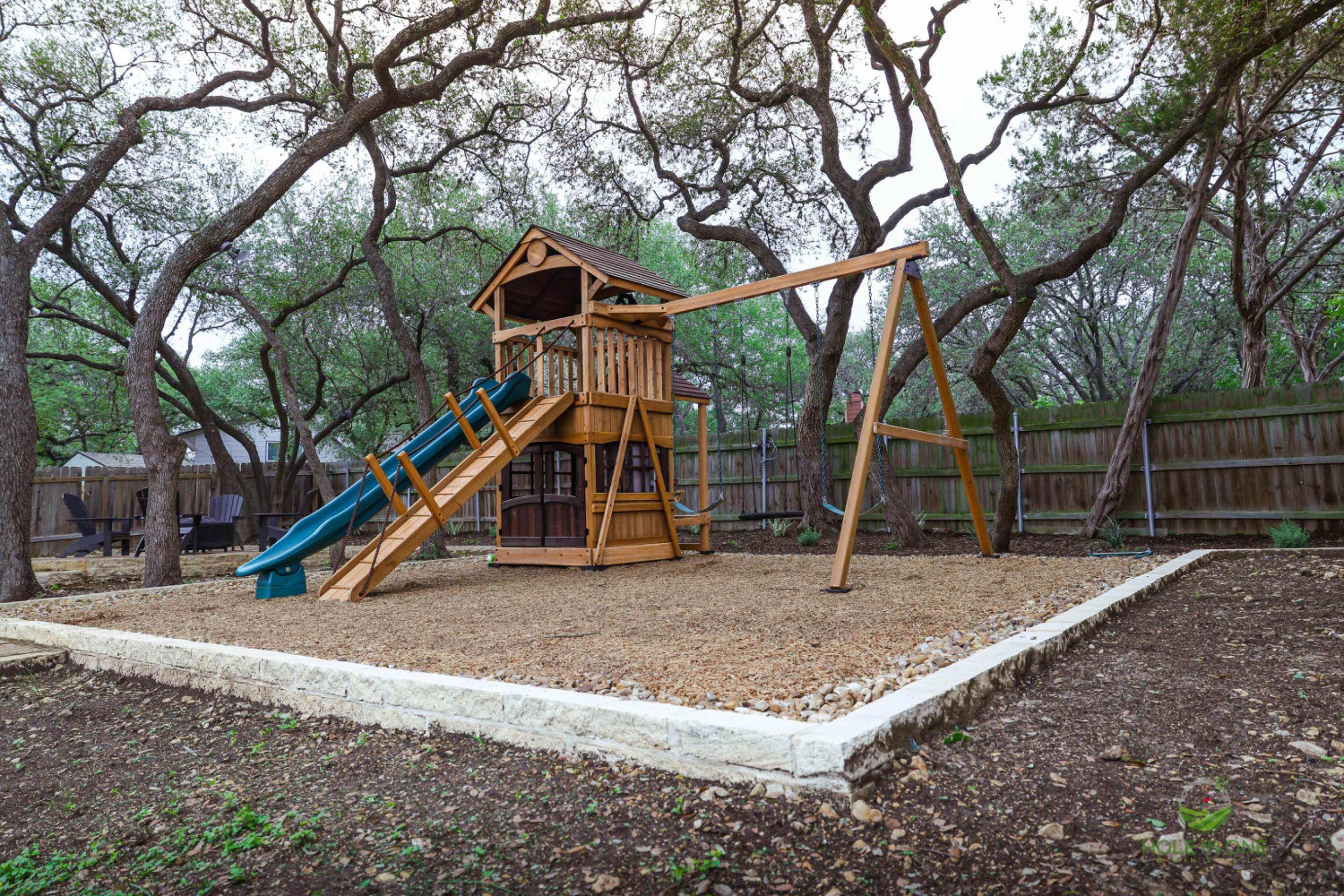 Hidden Forest, San Antonio TX by Hole In One Lawns, LLC