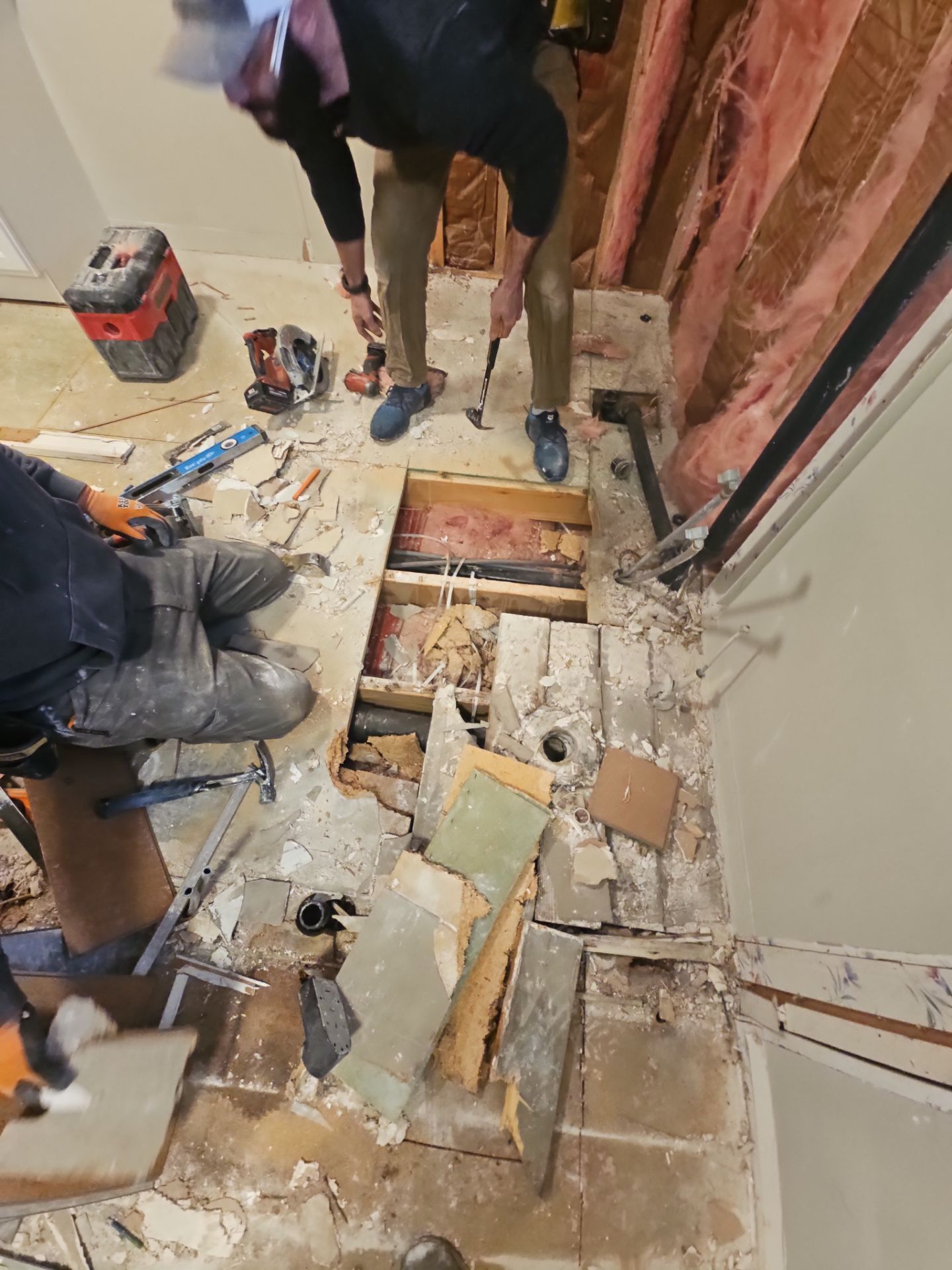 Master Bath & Laundry Space Optimization by A Step Above Handy LLC