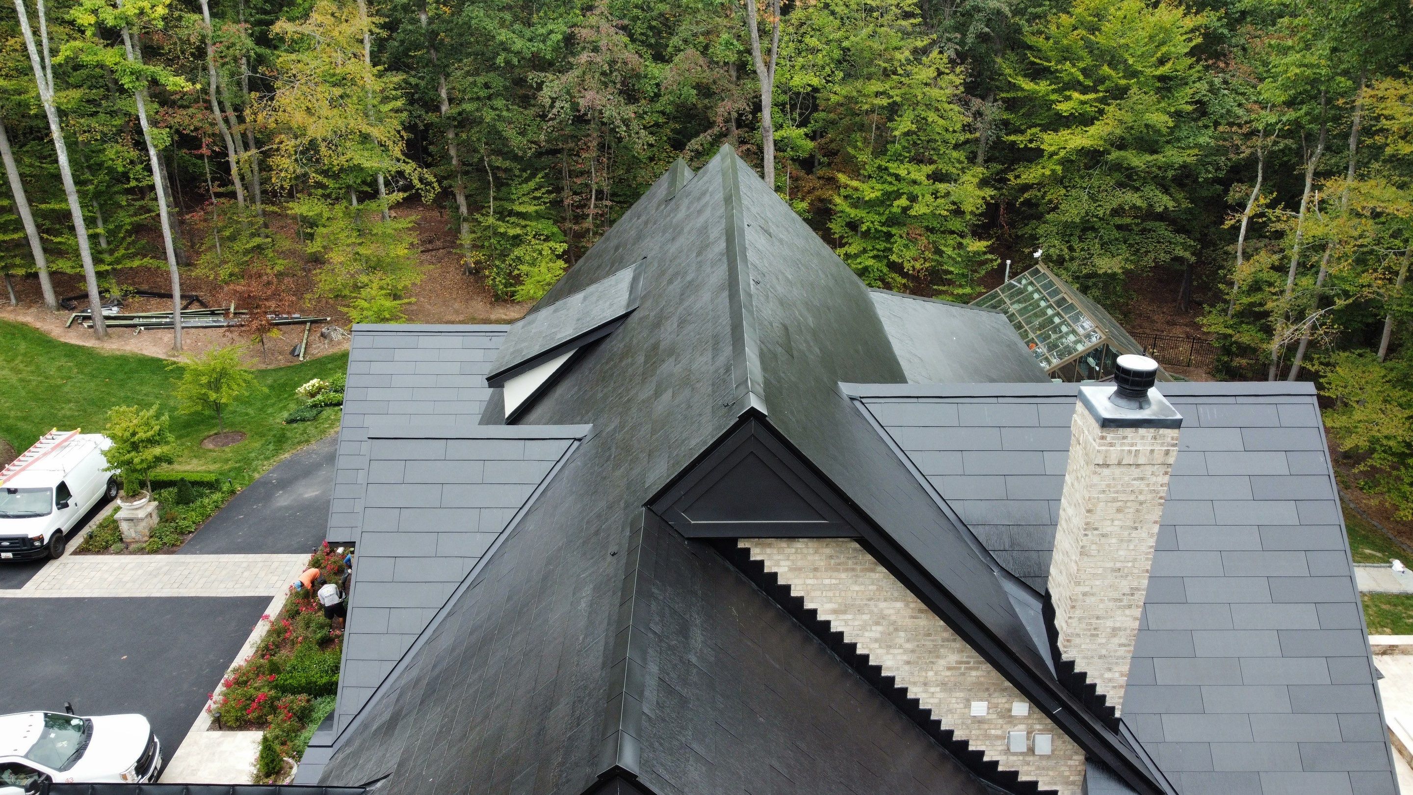 STUNNING Tesla Solar Roof in Virgina by American Home Contractors