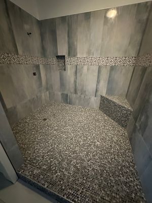 Showers & Floor Home Remodel