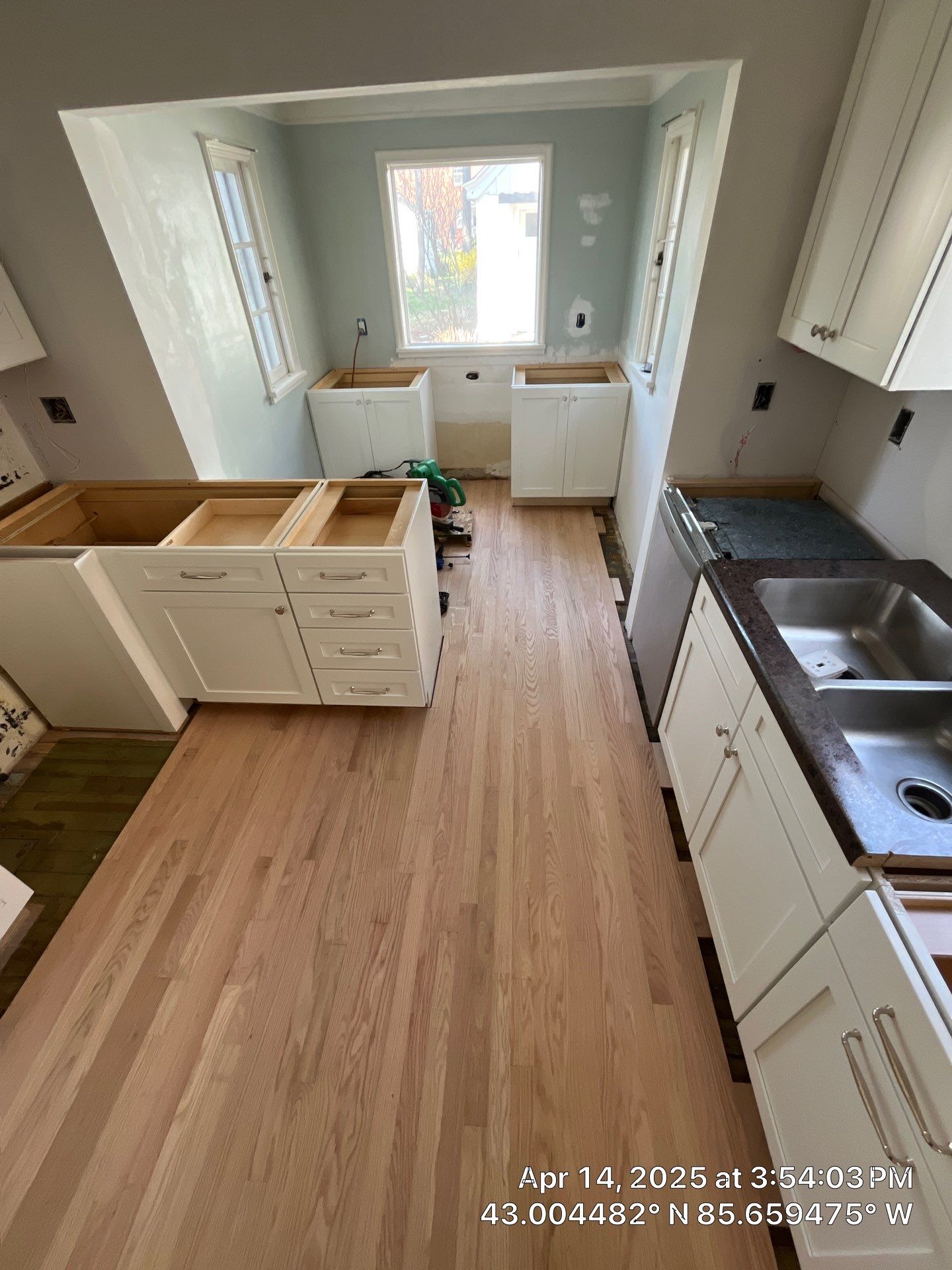 Custom Refinishing on Existing Hardwoods by RTBaldwin Hardwood Floors