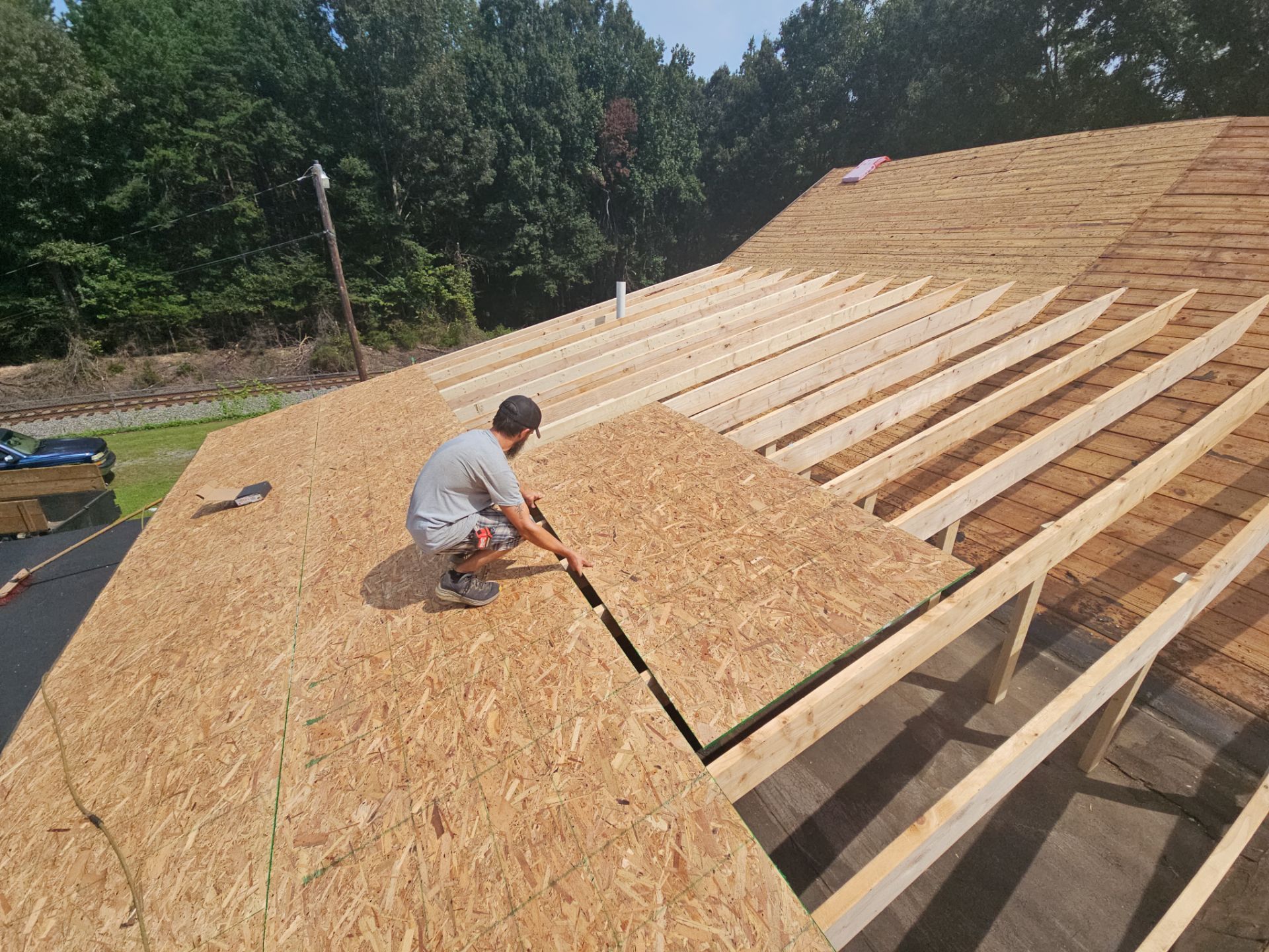 Church roof by BROCK BUILDERS