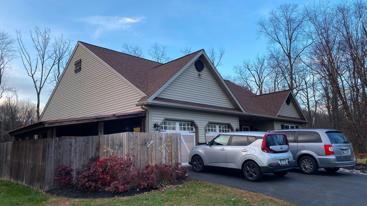 Roofing Installation using CertainTeed Landmark - Burnt Sienna by Storm Guard of Ches-Mont PA