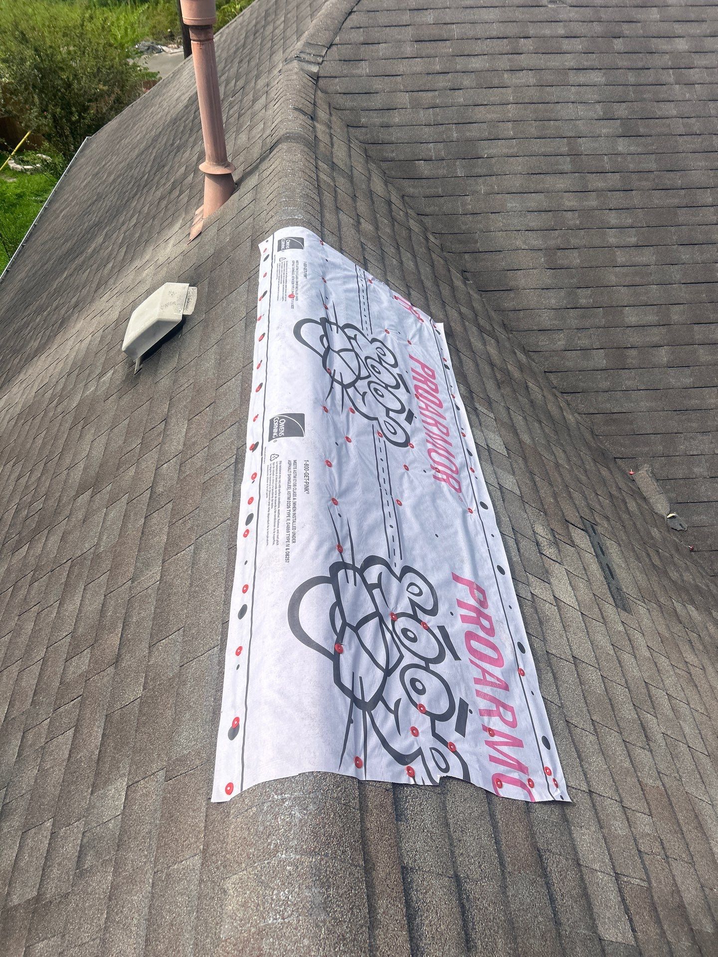 Residential Roofing Repair using Owen's Corning Duration (Lifetime) Shingles by Roof Repair Company