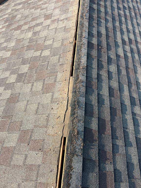 Residential Roofing Repair using Ridge vent replacement by Nitro Roofing and Construction