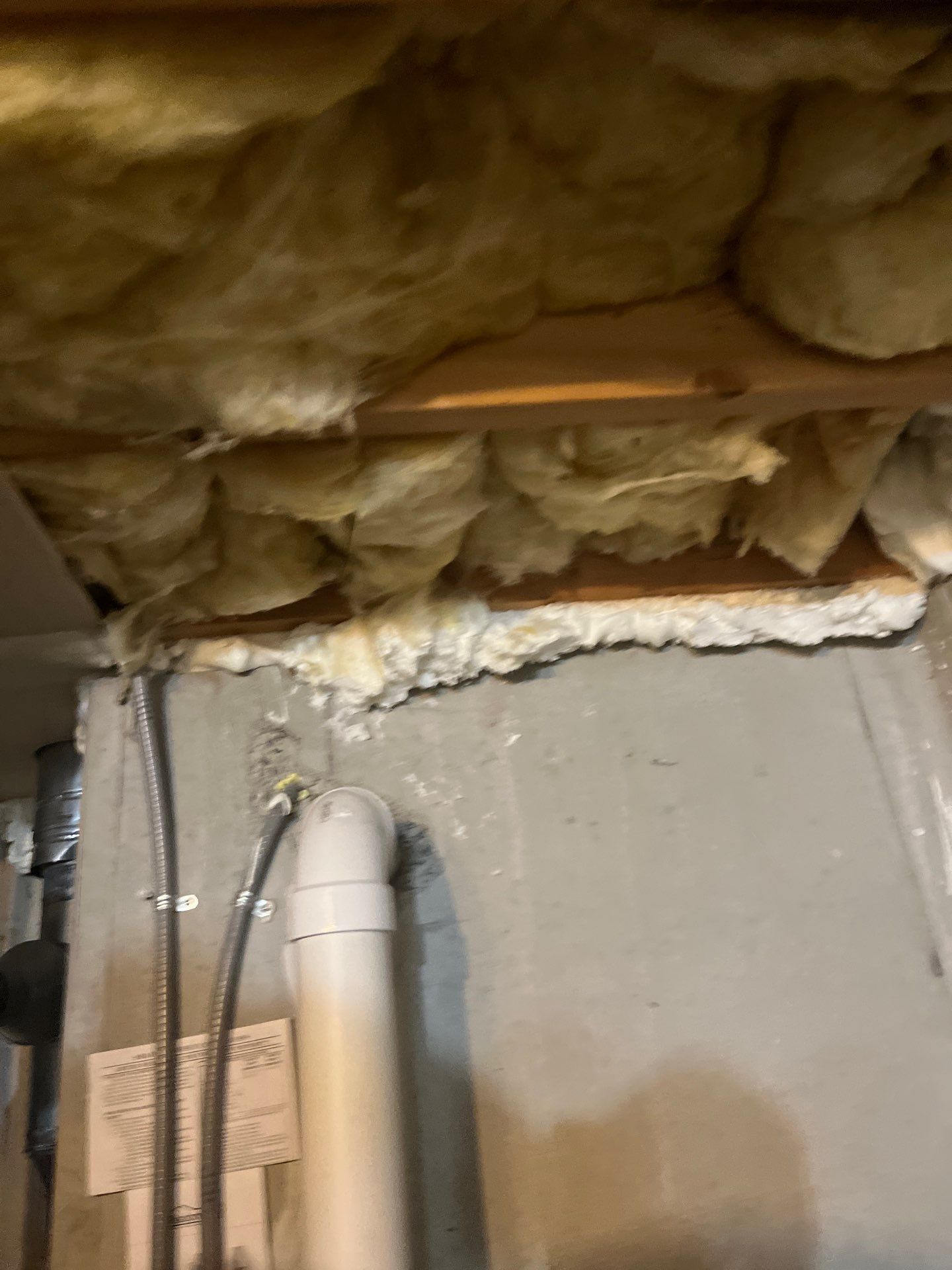 Attic Insulation using open cell spray foam by NYS Foam & Energy