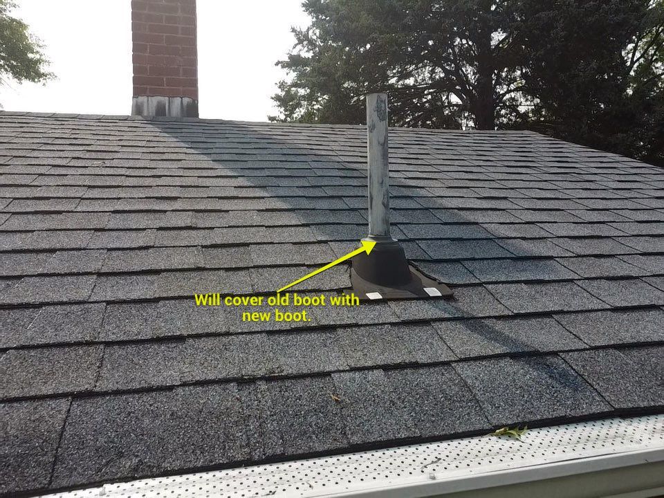 Project in Richmond by Roof Maxx of Midlothian