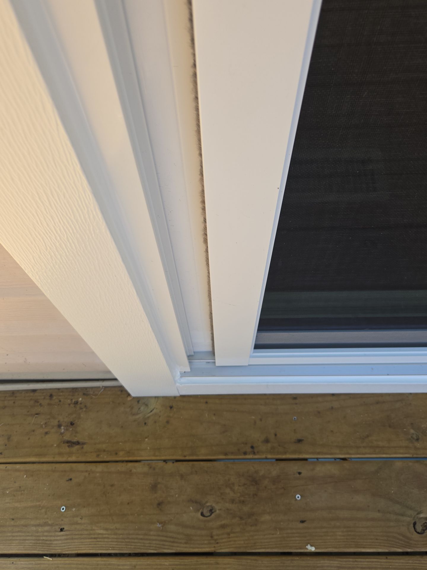 Sliding door with extra waterproofing by Window Depot of Annapolis