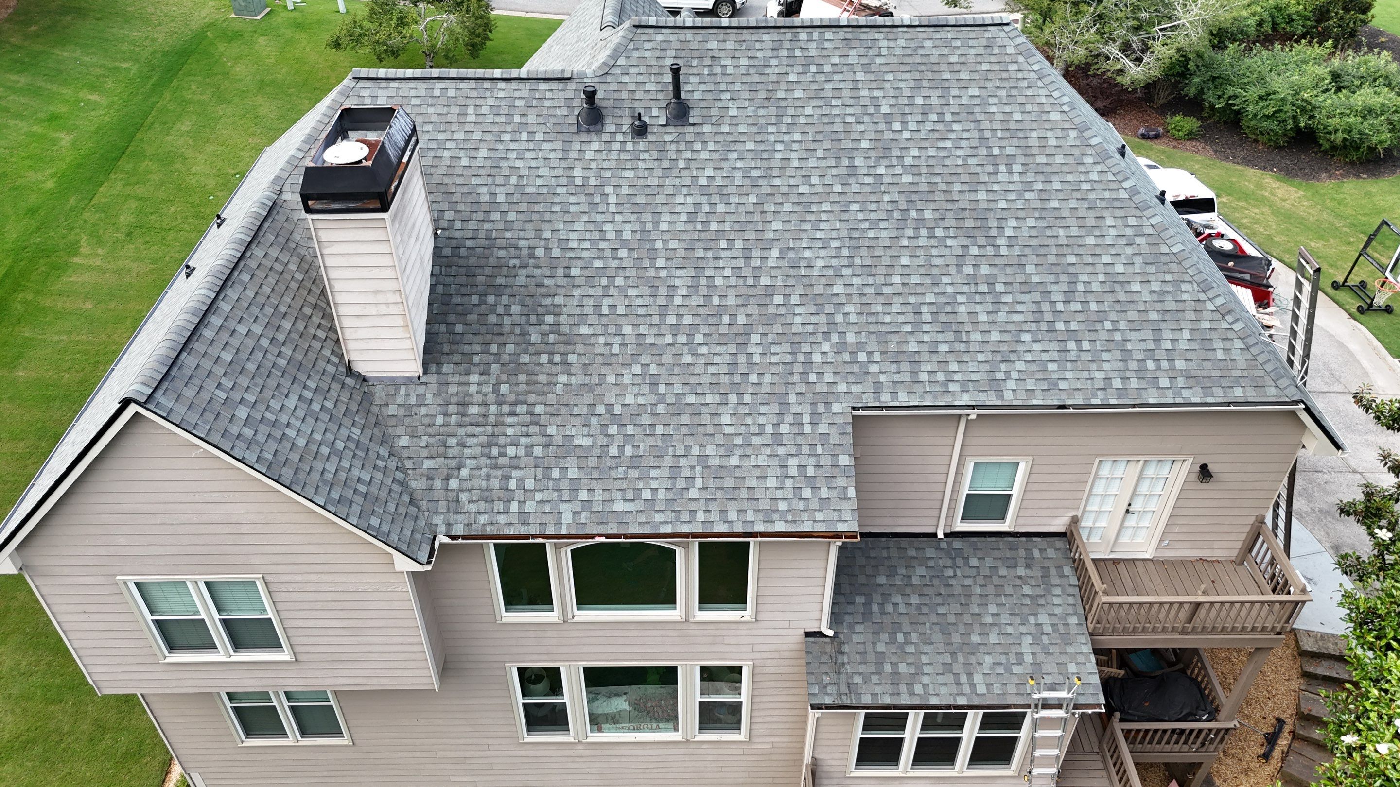 Suwanee, GA Roof Replacement CertainTeed Landmark Pro Max Def Georgetown Gray by Reset Roofing