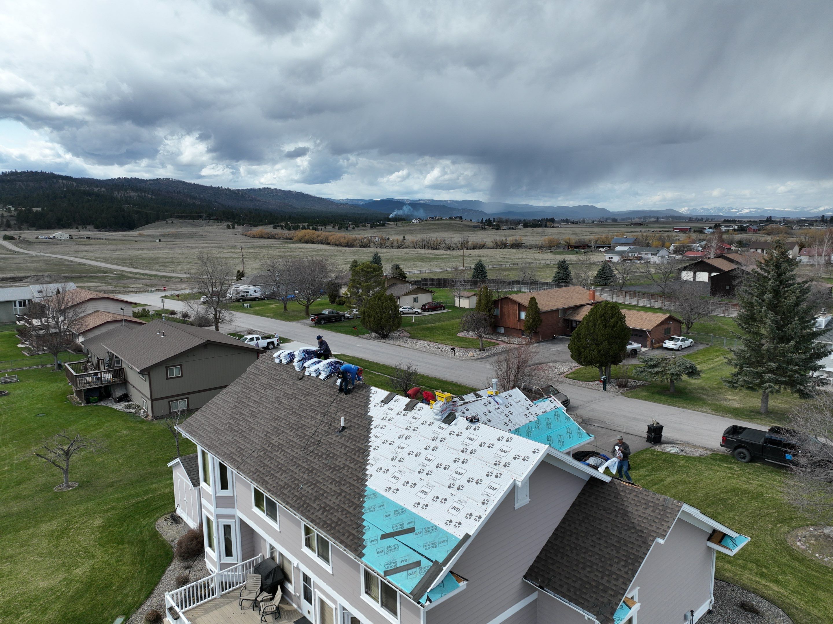 GAF Timberline HDZ - Barkwood by Montana Roofing Solutions