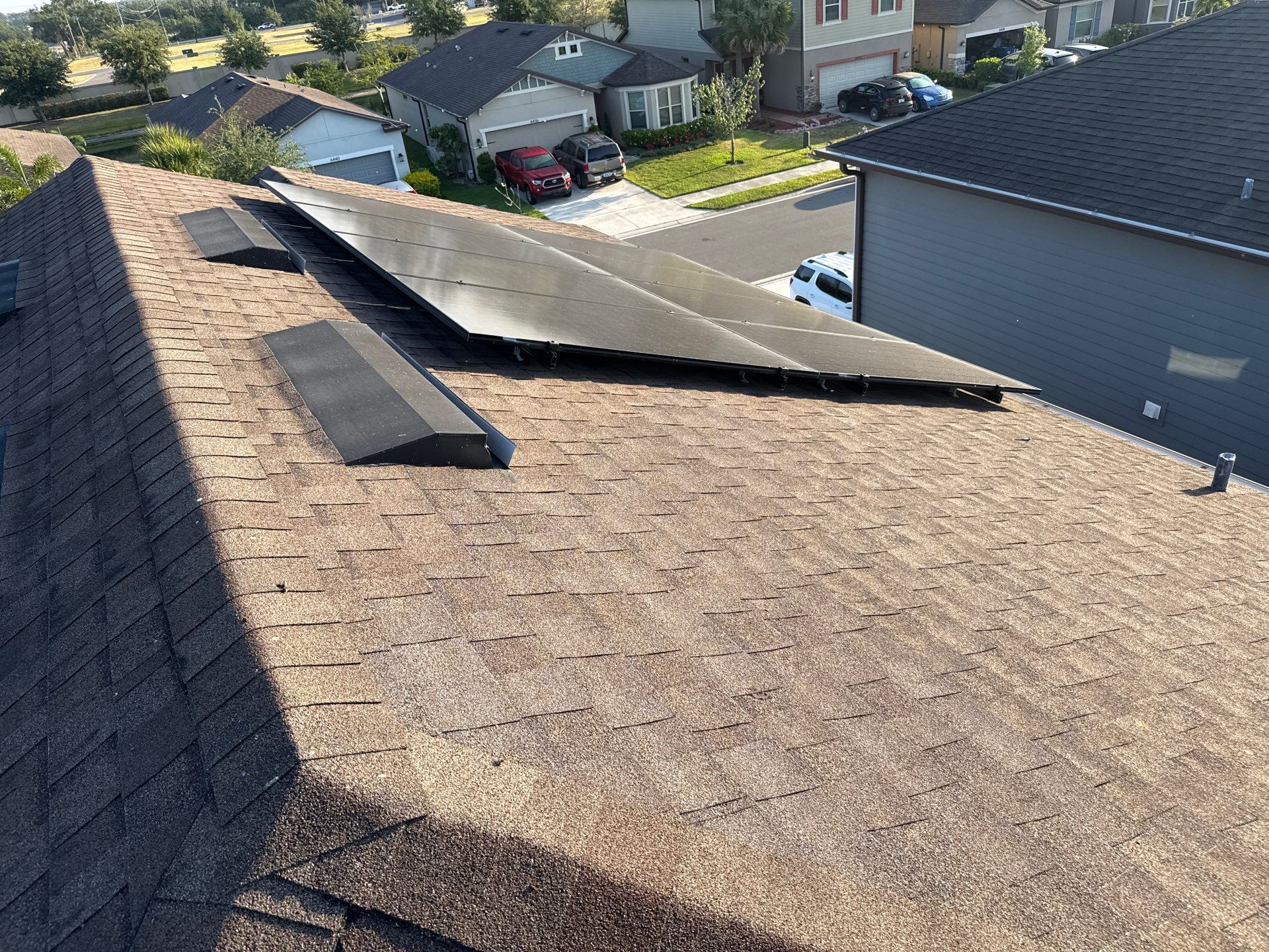 Roof Soft Wash, Pool Deck & Screen Enclosure Cleaning – Trevesta Community, Palmetto, FL by Sunshine AquaWash