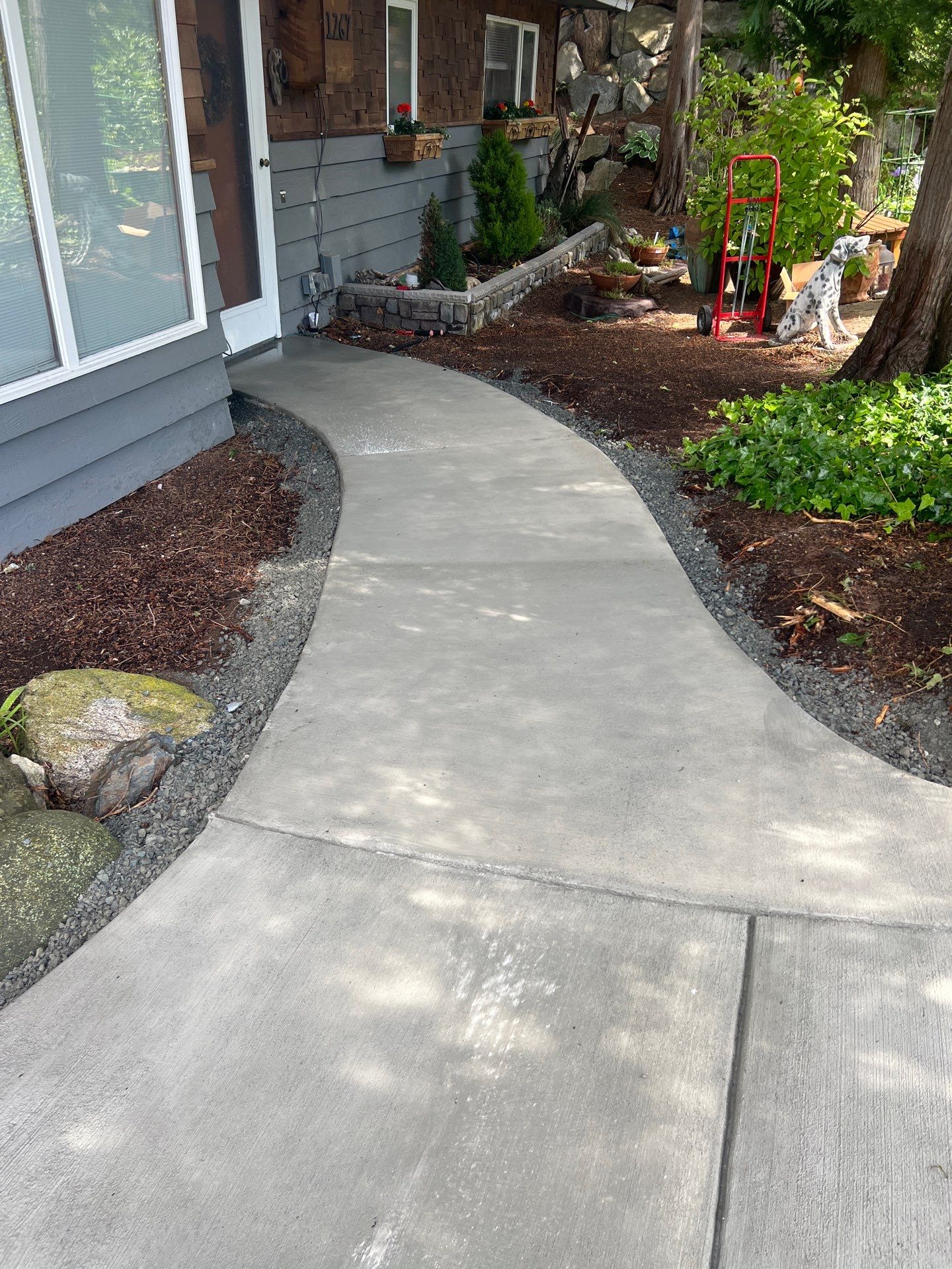 Gerry | Concrete Driveway & Walkway by Jireh Asphalt & Concrete Inc 