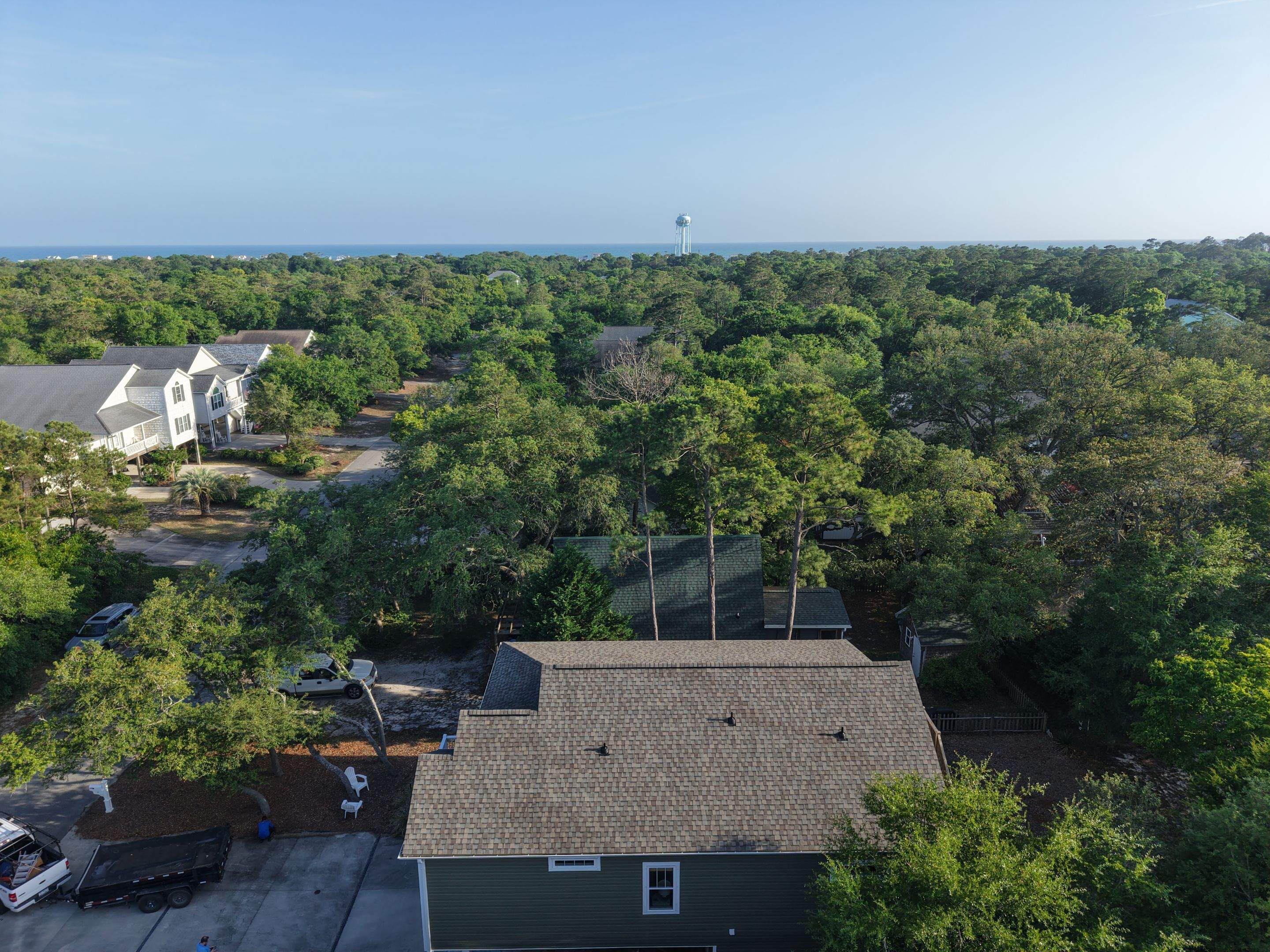 Fortified Roof Replacement in Oak Island NC with CertainTeed Landmark Pro Weathered Wood by RGR Construction and Roofing, LLC